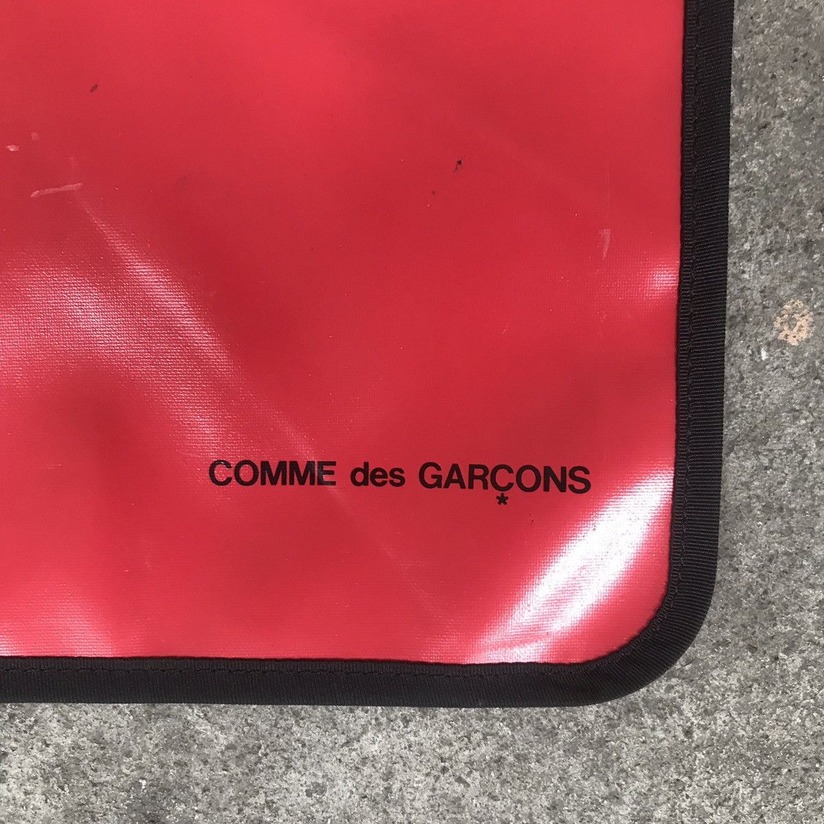 Comme des Garcons Comme des Garcons vinyl waist bag belt bag Size ONE SIZE - 2 Thumbnail