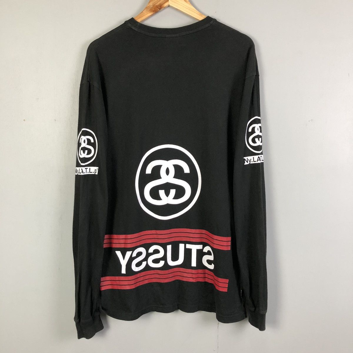 Stussy 🔥Rare🔥 Stussy N4 Custom Made Long Sleeve Tshirt Size US S / EU 44-46 / 1 - 10 Thumbnail