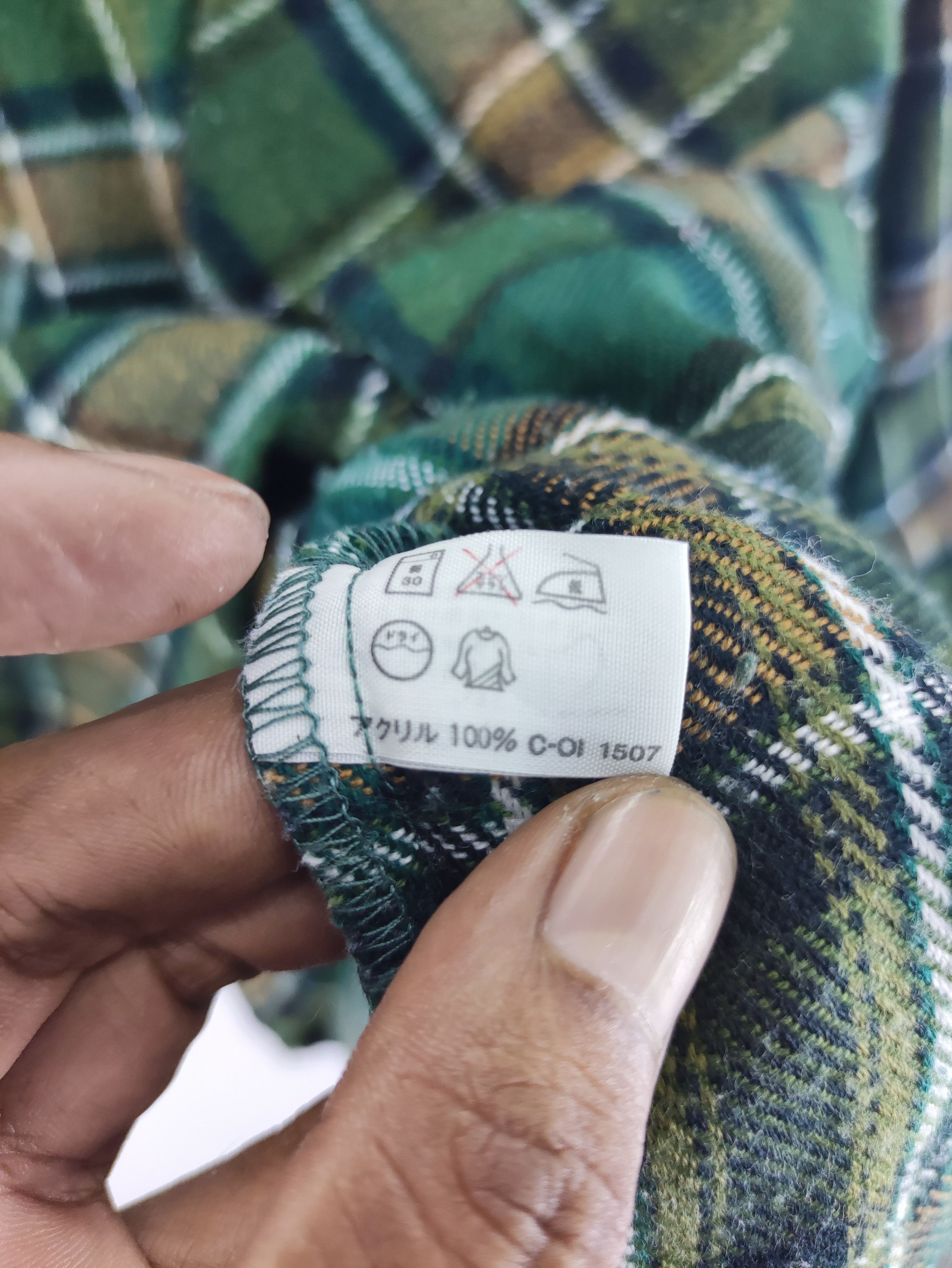 Flannel Vintage Flannel Wool Shirt Button Up By City Playing Size US M / EU 48-50 / 2 - 5 Thumbnail