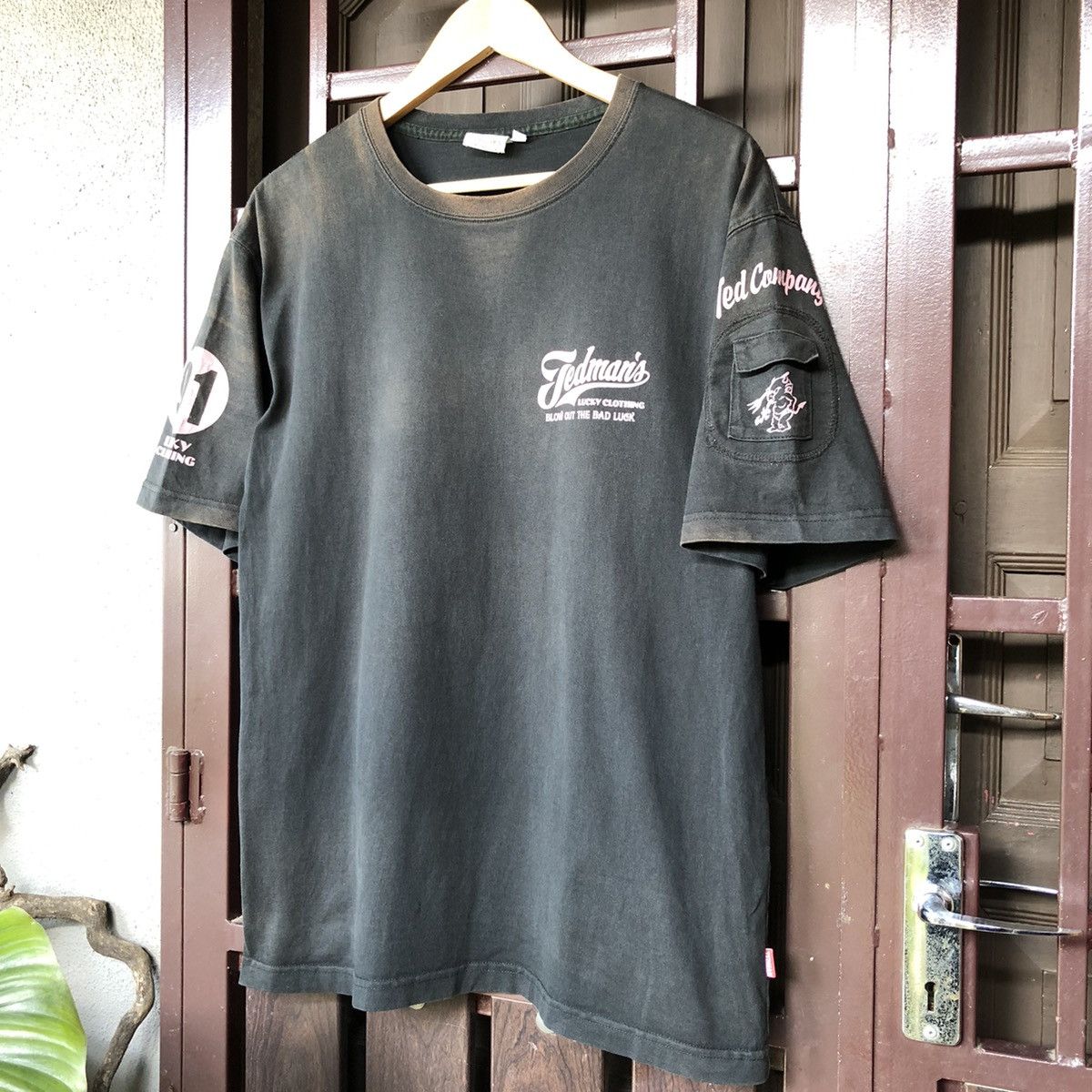 Vintage Faded Ted Company Devils Equipment Tshirt Size US XL / EU 56 / 4 - 9 Thumbnail