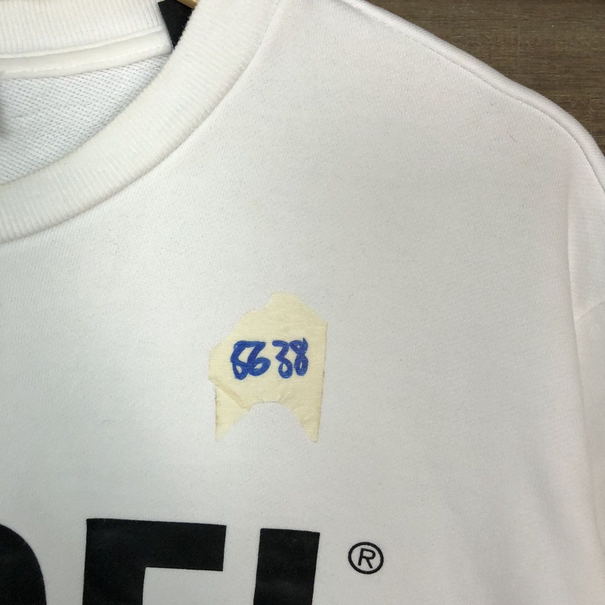 Diesel Diesel White Sweatshirt #5638 Size US XL / EU 56 / 4 - 8 Thumbnail