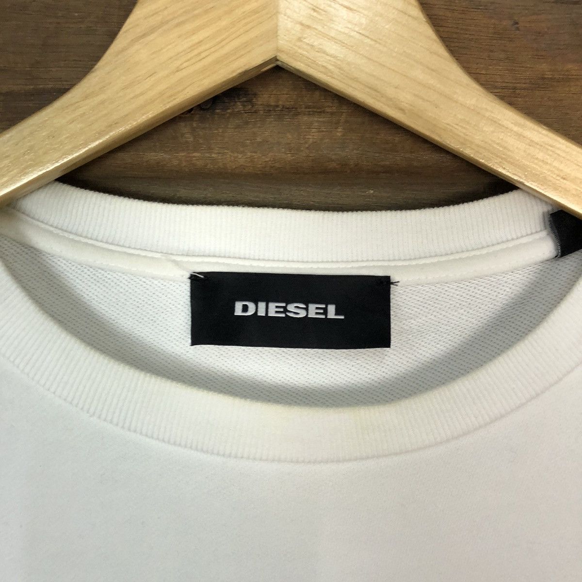Diesel Diesel White Sweatshirt #5638 Size US XL / EU 56 / 4 - 7 Thumbnail