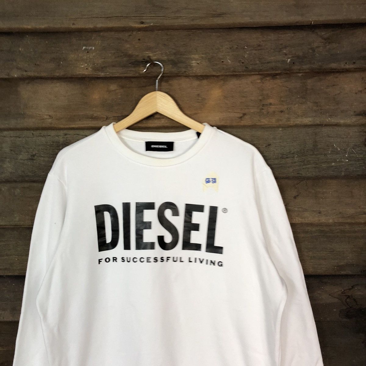Diesel Diesel White Sweatshirt #5638 Size US XL / EU 56 / 4 - 2 Thumbnail