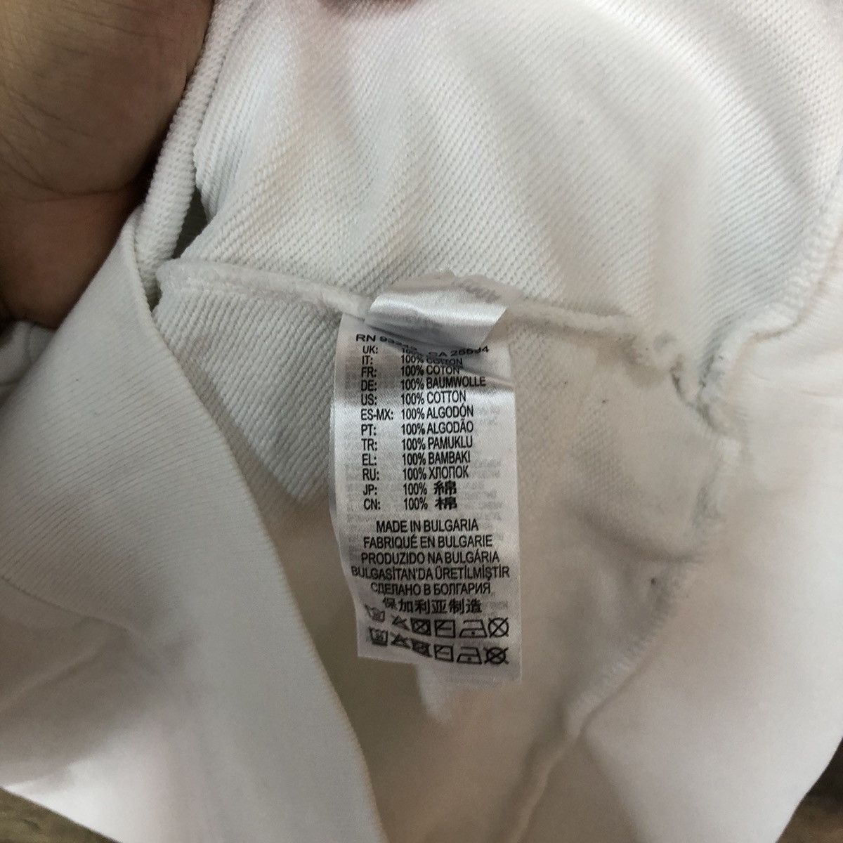 Diesel Diesel White Sweatshirt #5638 Size US XL / EU 56 / 4 - 9 Thumbnail