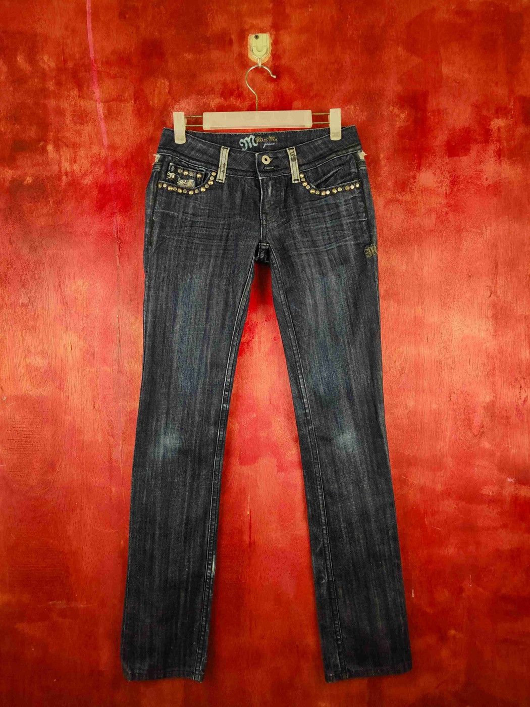 Miss Me DL Miss Me skull like if6was9 lgb denim Jeans #S1112 Size 27" / US 4 / IT 40 - 10 Thumbnail