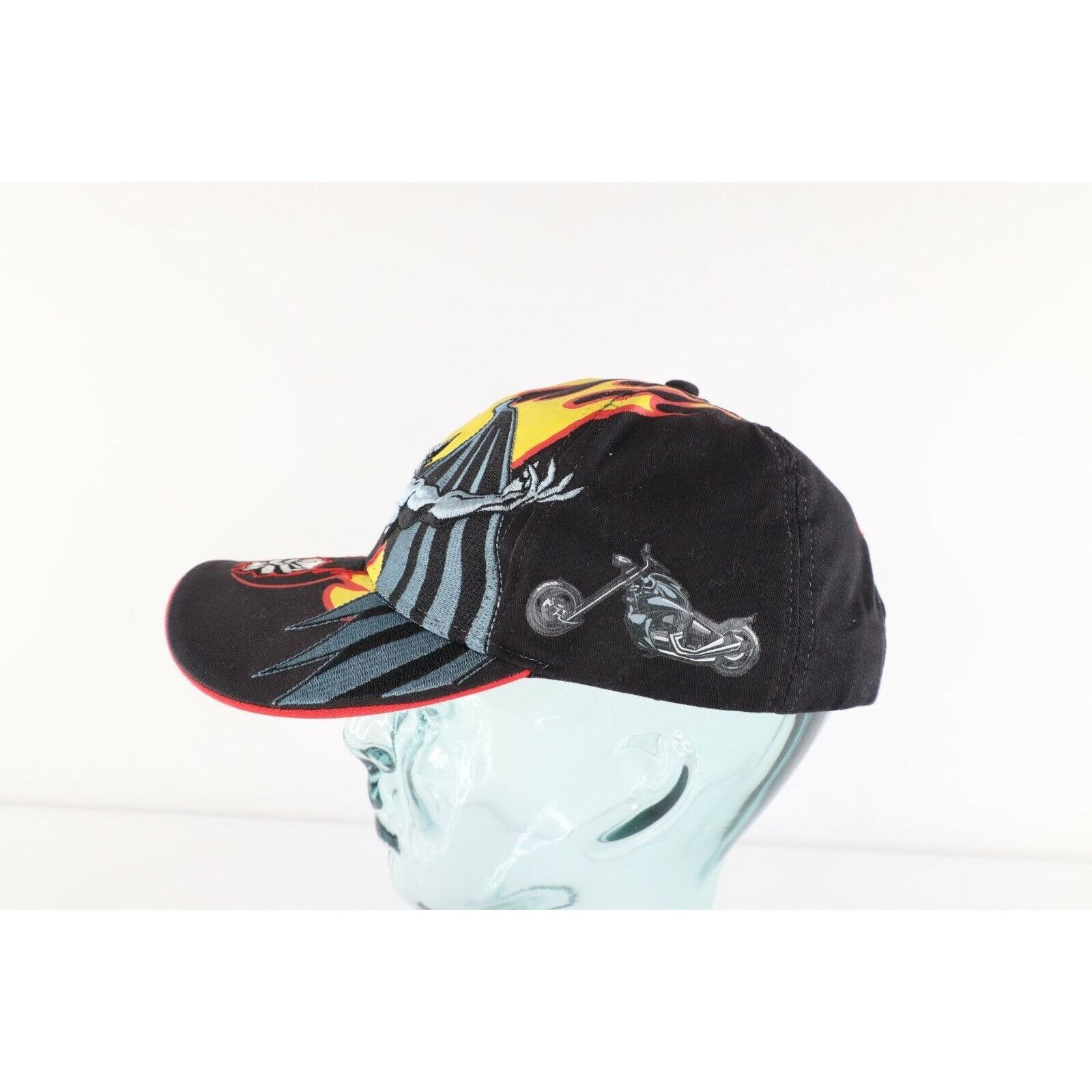 Disney Vintage Walt Disney World Fantasia Chernabog Choppers Hat Size ONE SIZE - 3 Thumbnail
