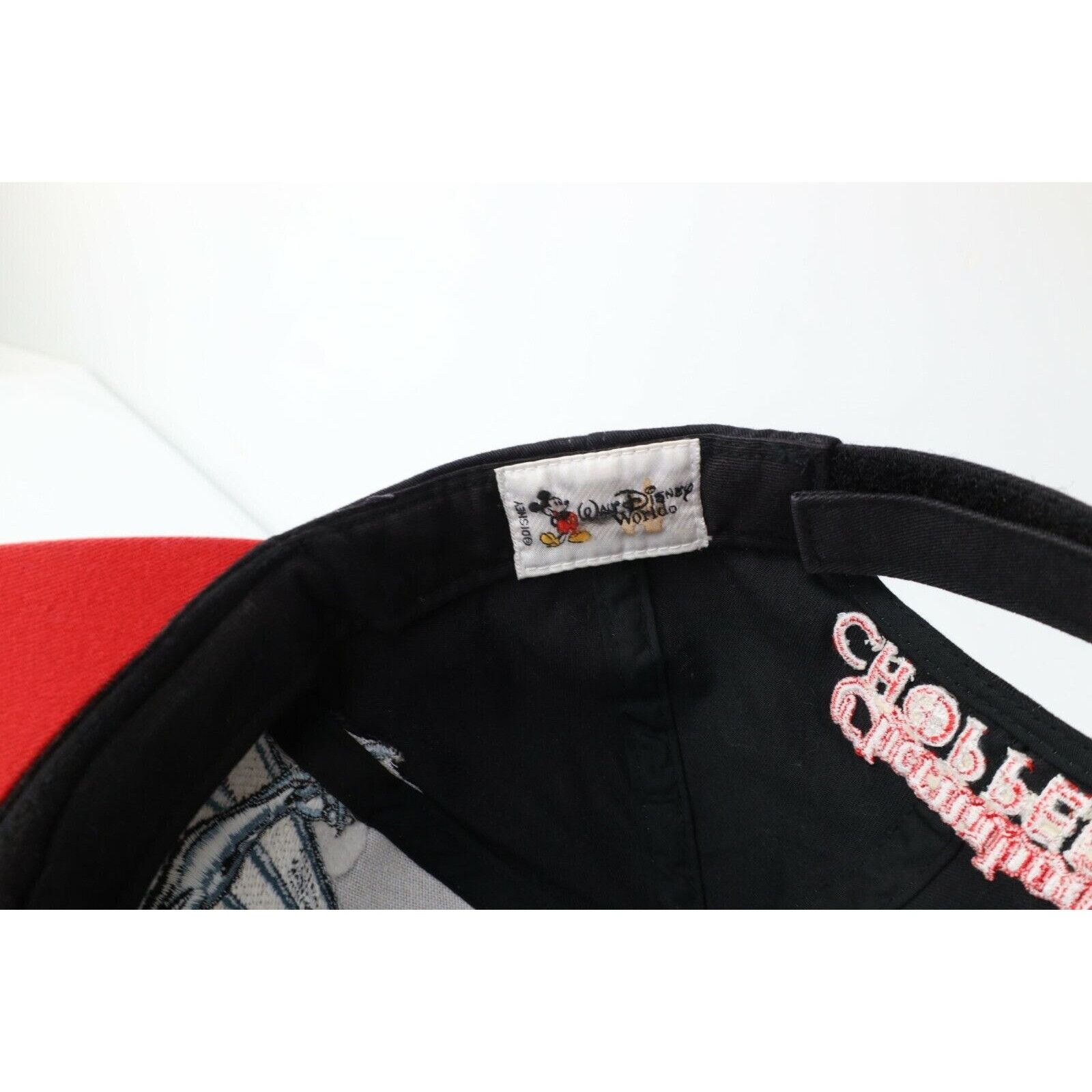 Disney Vintage Walt Disney World Fantasia Chernabog Choppers Hat Size ONE SIZE - 6 Thumbnail