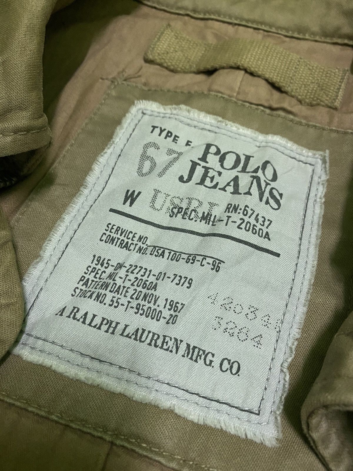 Polo Ralph Lauren × Vintage Vintage Polo Ralph Lauren "Tactical Jacket" Size US L / EU 52-54 / 3 - 6 Thumbnail