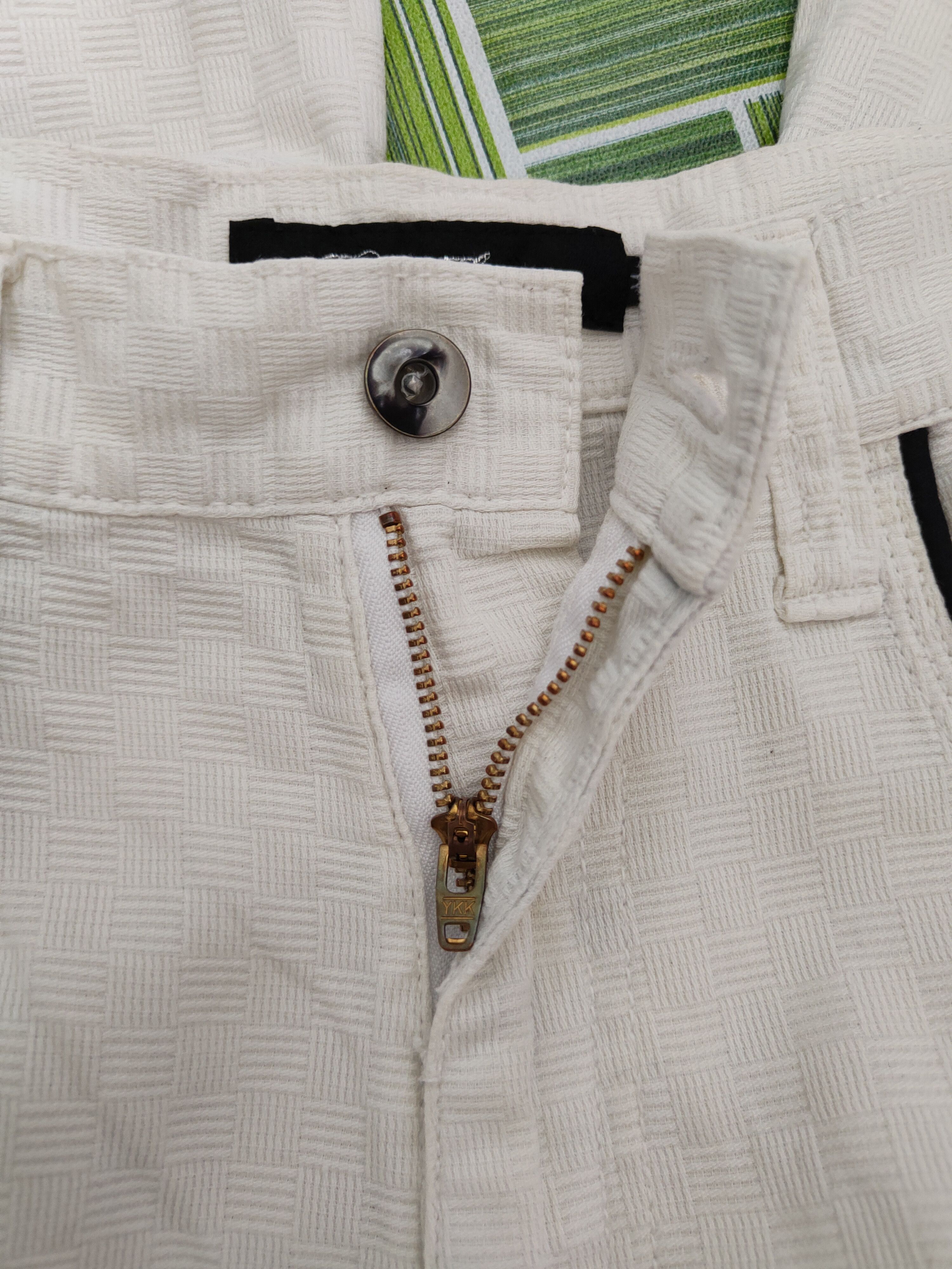 Japanese Brand × Seditionaries Root Three Style checkered White Casual Pants #S1109 Size 30" / US 8 / IT 44 - 13 Thumbnail