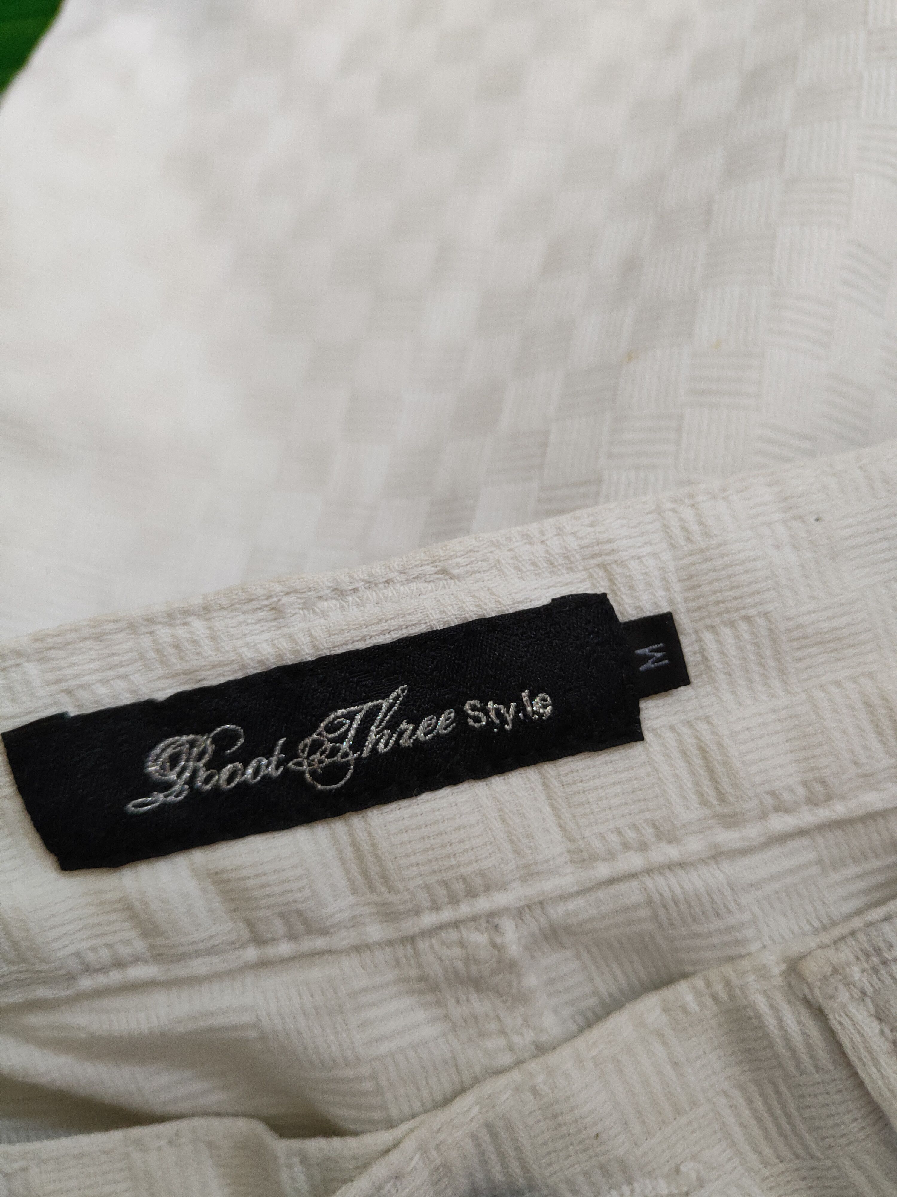 Japanese Brand × Seditionaries Root Three Style checkered White Casual Pants #S1109 Size 30" / US 8 / IT 44 - 14 Thumbnail
