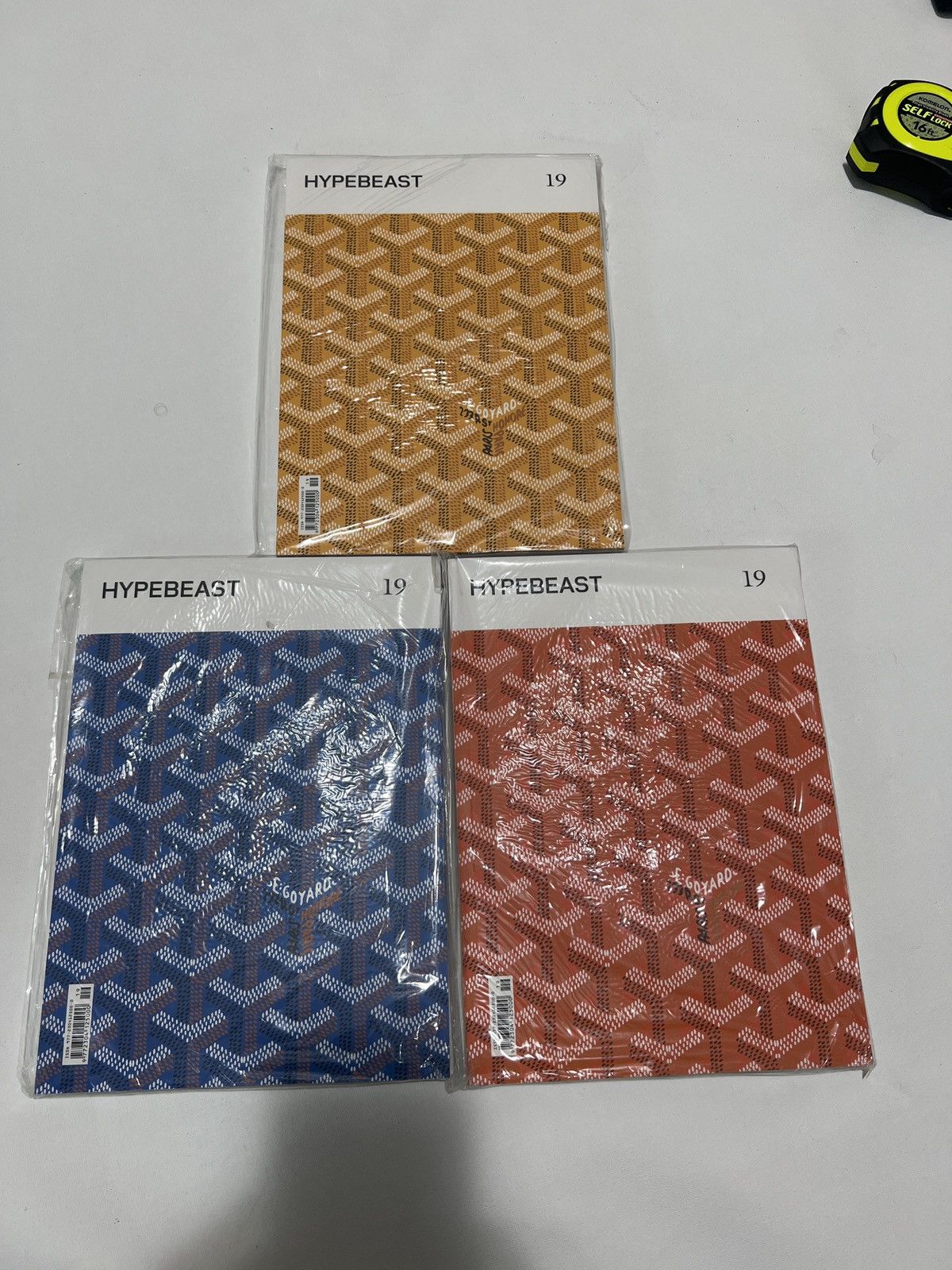 image of 3 Hypebeast Magazine 19 Goyard Issue in Blue, Men's