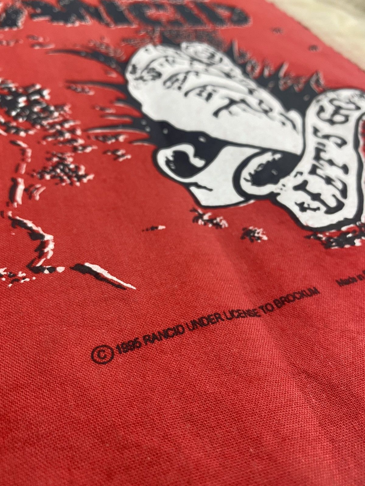 Band Tees × Vintage PUNK Vest Vintage "RANCID 1995 Under License To Brockum" Size US M / EU 48-50 / 2 - 13 Thumbnail