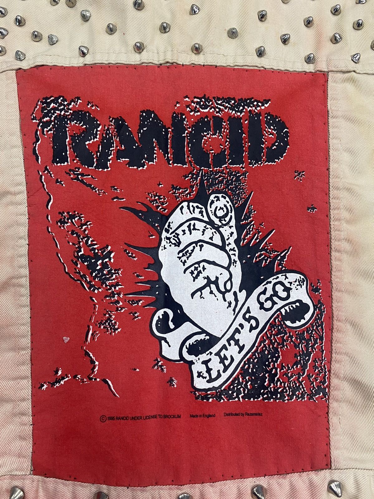 Band Tees × Vintage PUNK Vest Vintage "RANCID 1995 Under License To Brockum" Size US M / EU 48-50 / 2 - 15 Thumbnail