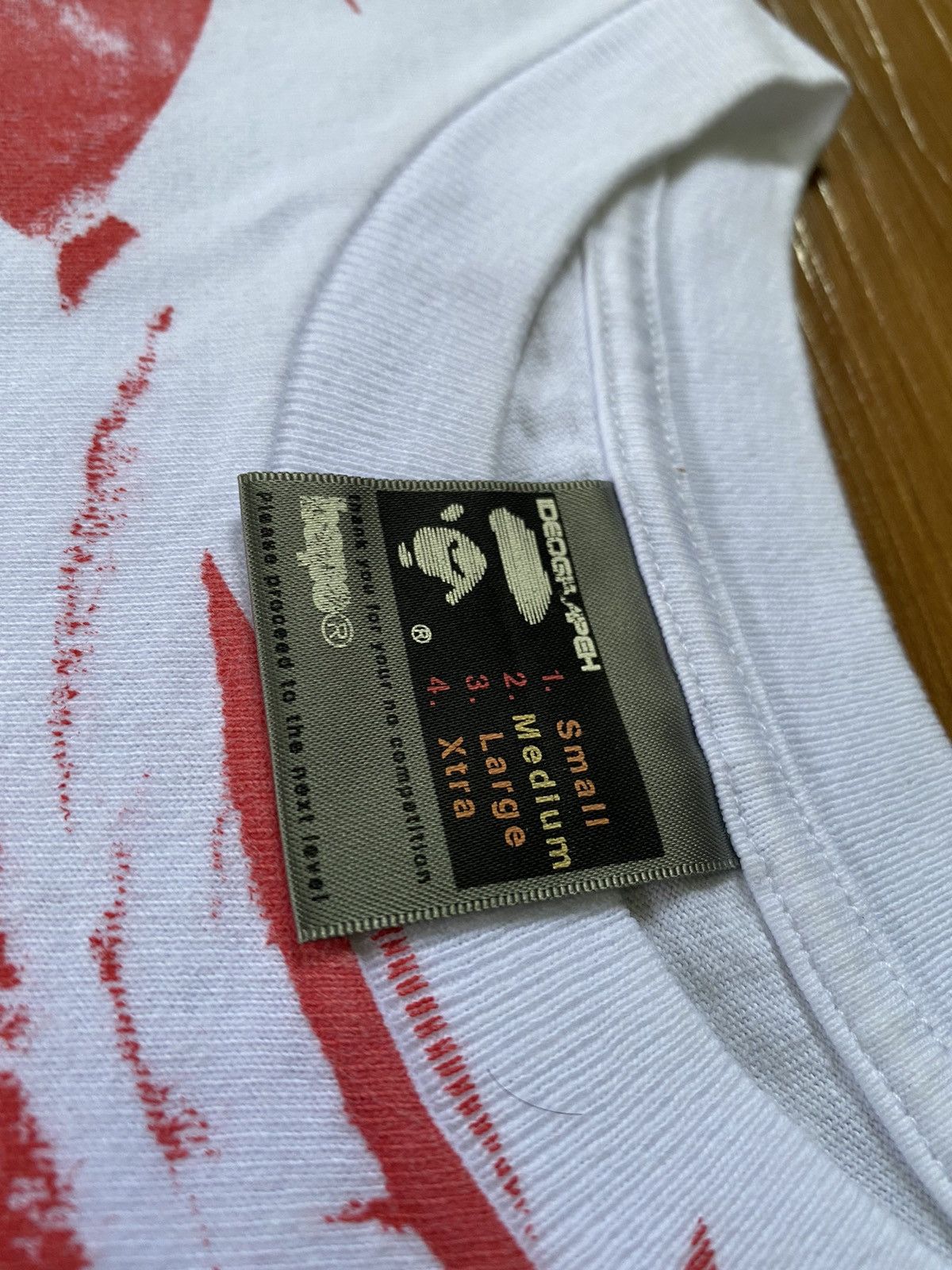 Bape OG Bape Handprinted Tee Bapexclusive Size US M / EU 48-50 / 2 - 9 Thumbnail
