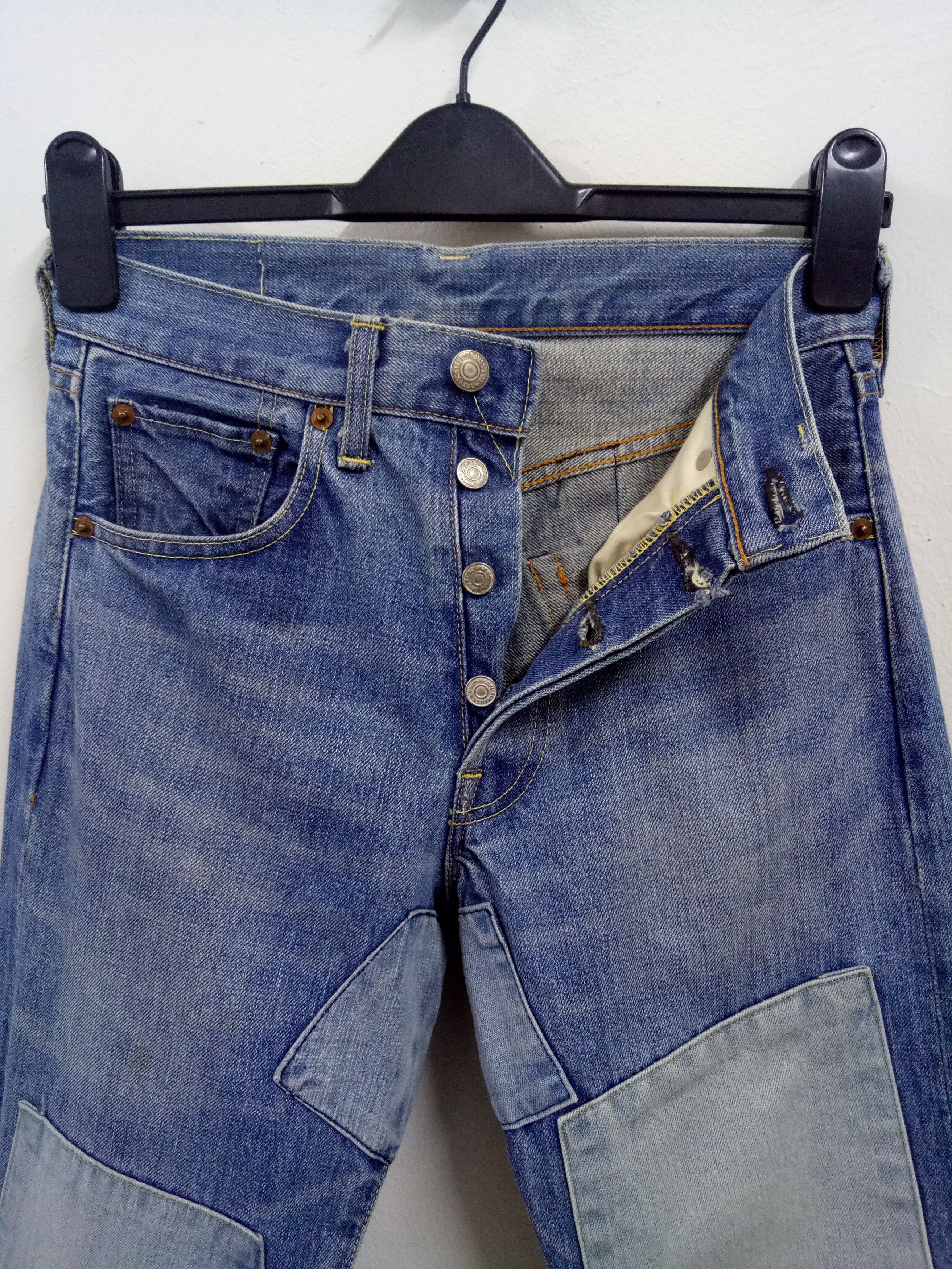 Levi's Made & Crafted 🔥🔥🔥Vtg LEVIS Big E Rebuild/Reconstruct Selvedge Denim Size US 28 / EU 44 - 8 Thumbnail