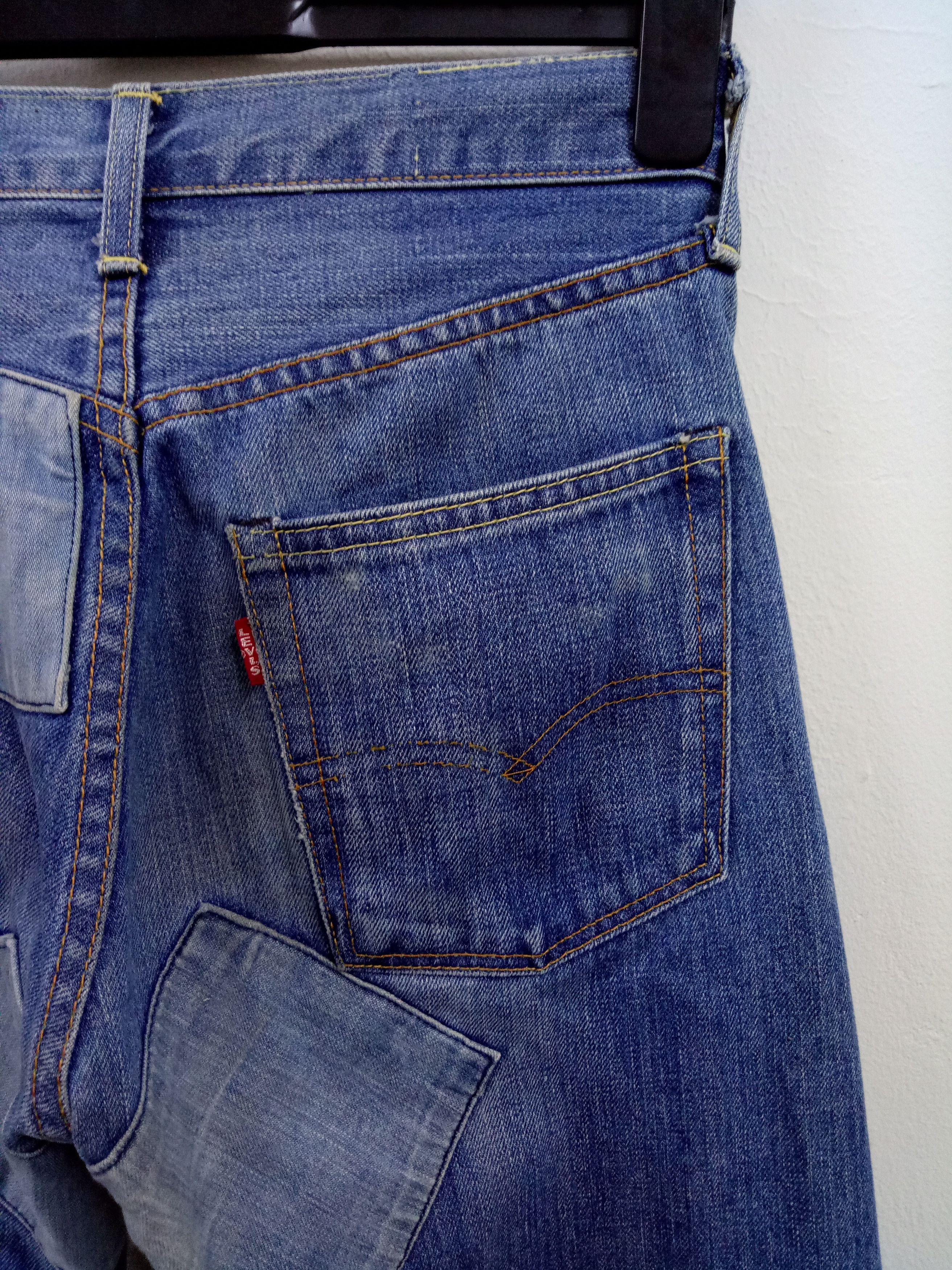 Levi's Made & Crafted 🔥🔥🔥Vtg LEVIS Big E Rebuild/Reconstruct Selvedge Denim Size US 28 / EU 44 - 10 Thumbnail
