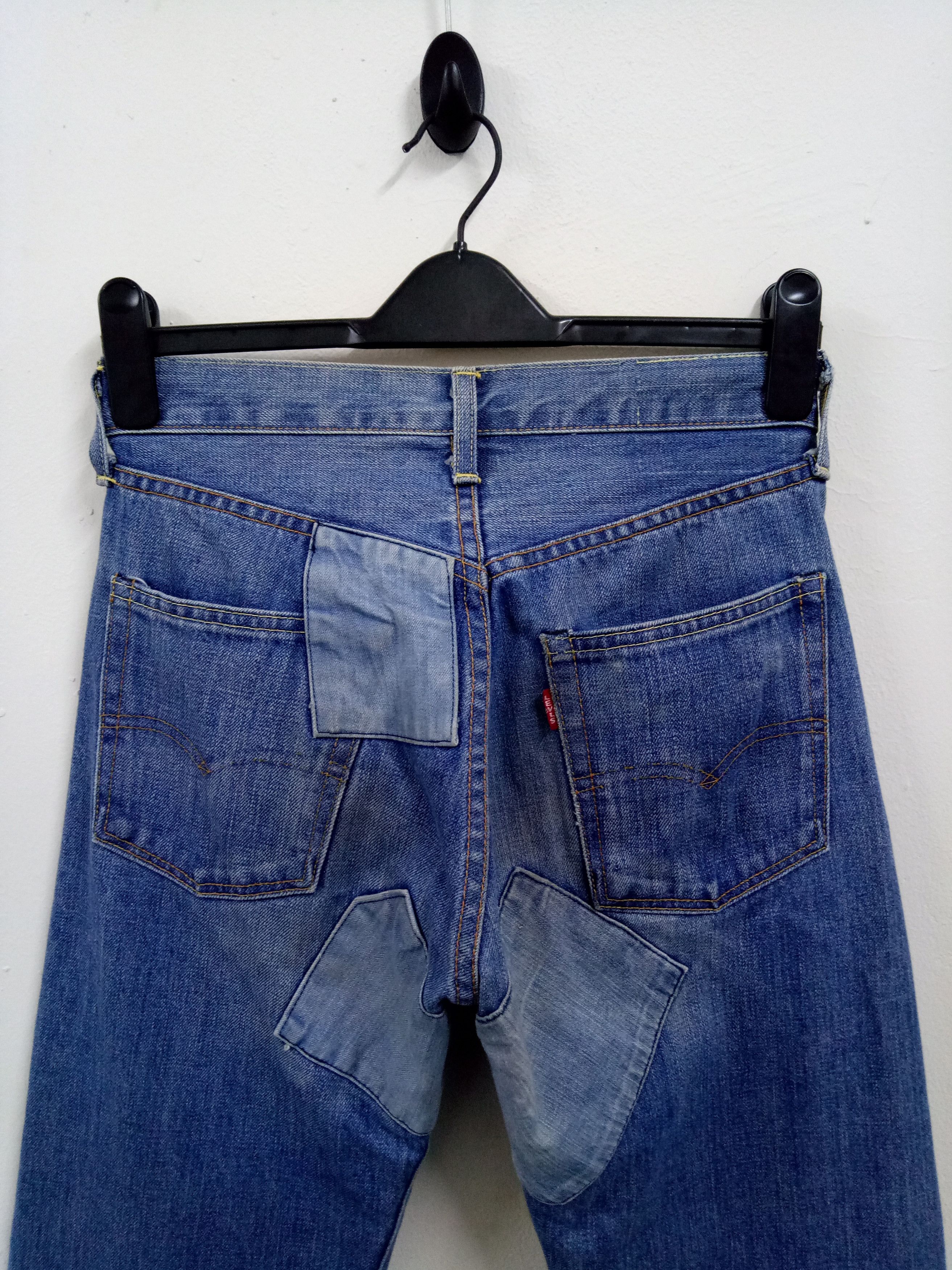 Levi's Made & Crafted 🔥🔥🔥Vtg LEVIS Big E Rebuild/Reconstruct Selvedge Denim Size US 28 / EU 44 - 9 Thumbnail
