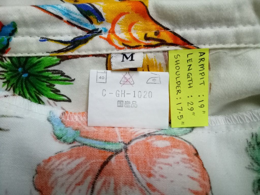 Vintage 🔥🔥🔥Vintage Colourfull Hawaiian Beach Button Up Shirts Size US M / EU 48-50 / 2 - 6 Thumbnail