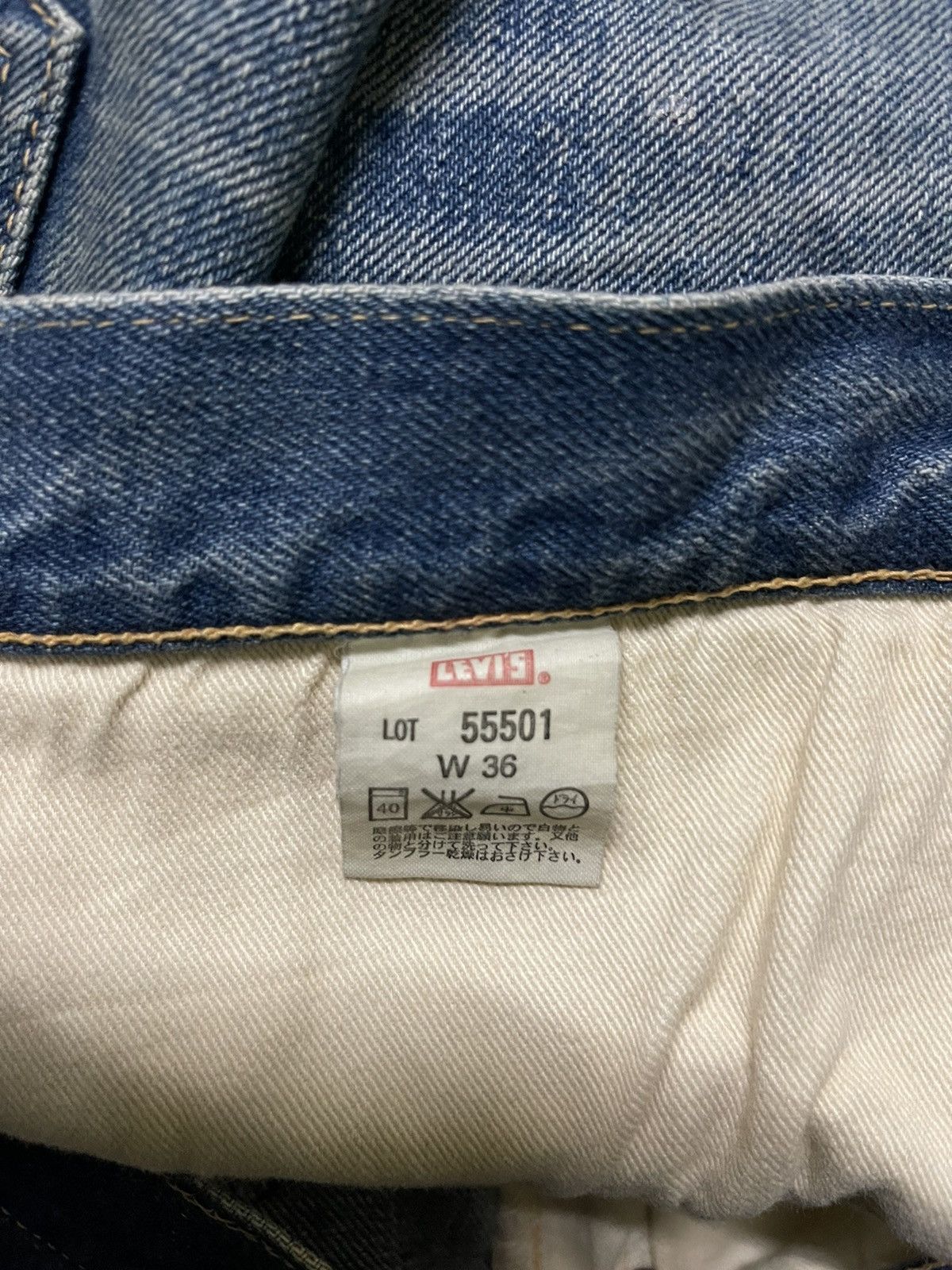 Levi's Levis Vintage Selvedges Lot 55501 Japan Size US 34 / EU 50 - 17 Thumbnail