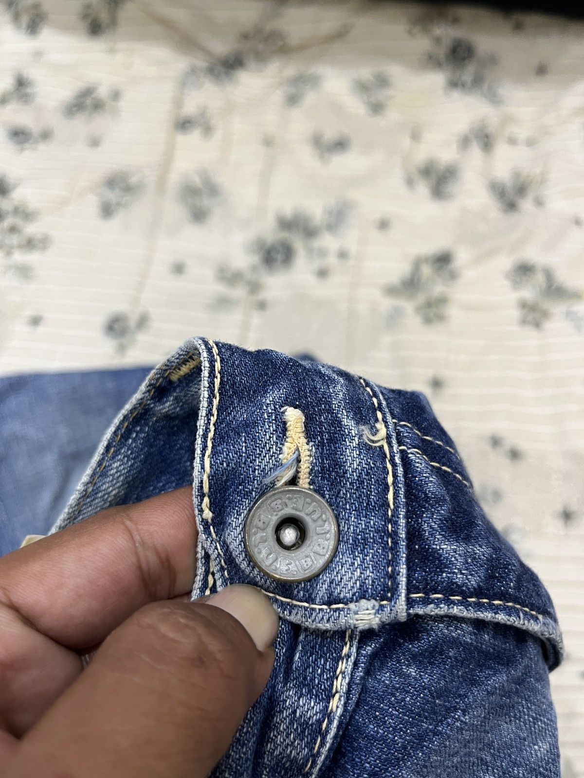 Blue Blue Japan (Yyy). 🔥🔥🔥ARCHIVE VINTAGE BLUE BLUE JAPAN SKIRTS Size 29" - 10 Thumbnail