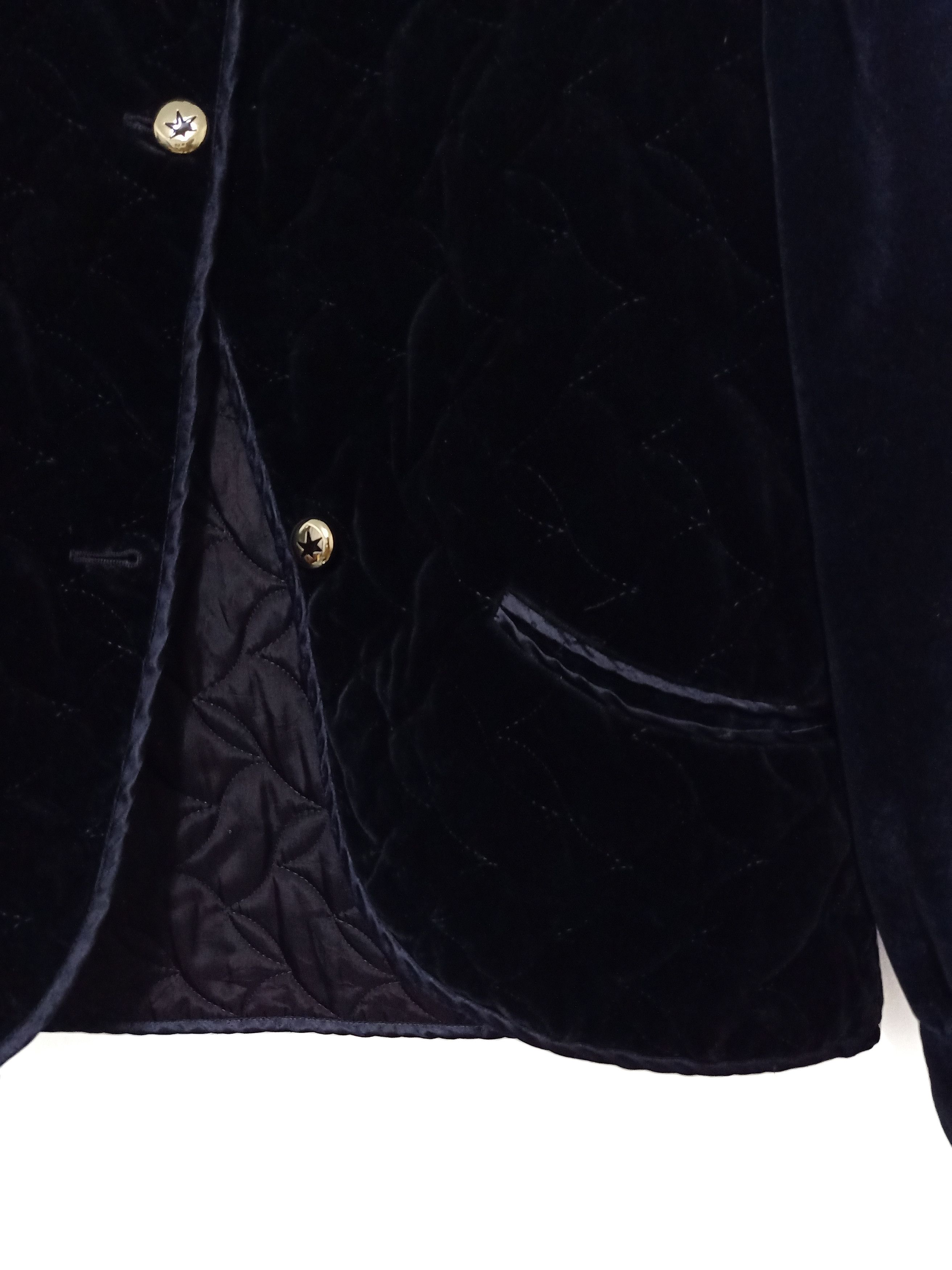 Guy Laroche 🔥Guy Laroche Vintage Made in France Velvet Quilted Jacket Size US M / EU 48-50 / 2 - 5 Thumbnail