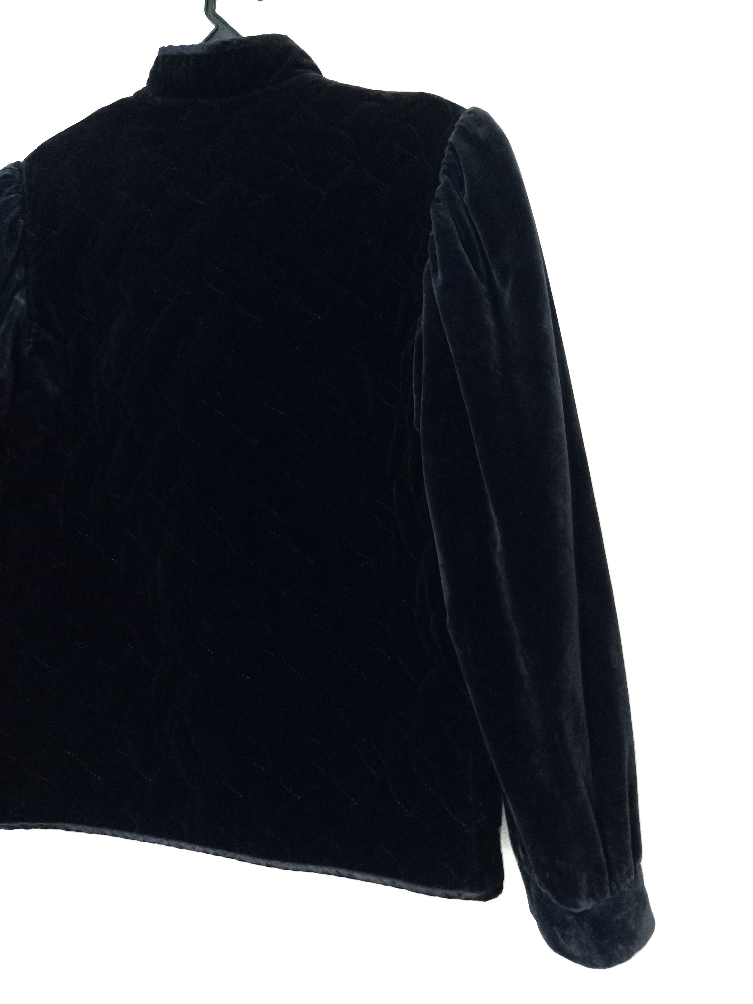 Guy Laroche 🔥Guy Laroche Vintage Made in France Velvet Quilted Jacket Size US M / EU 48-50 / 2 - 8 Thumbnail
