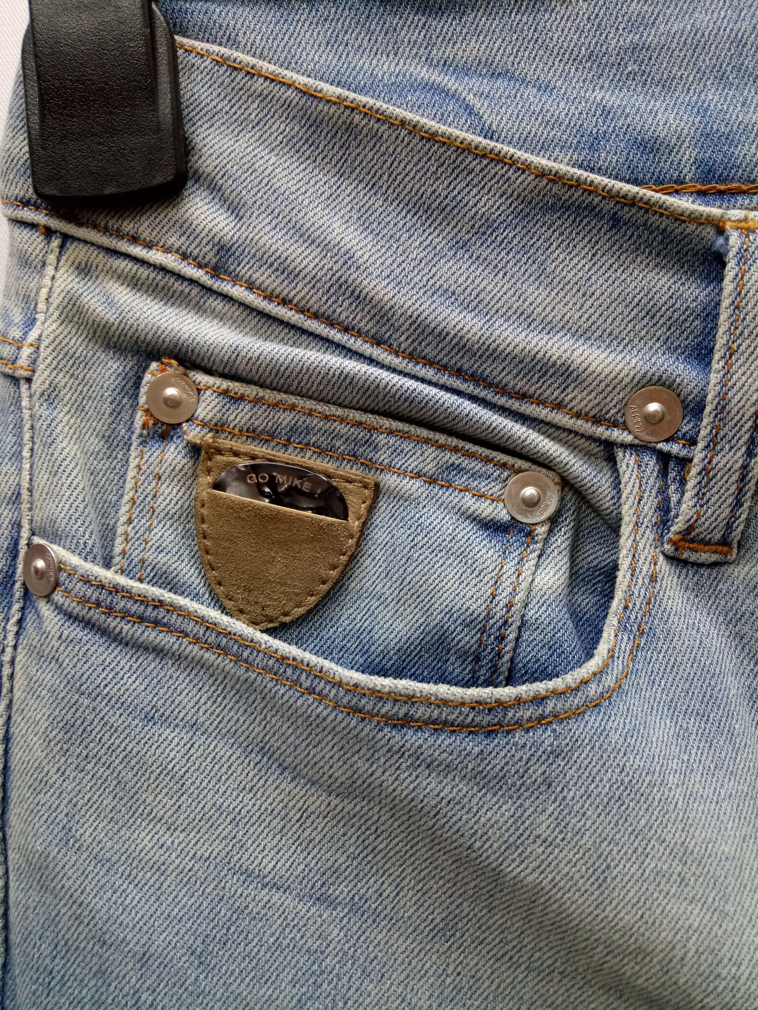 April 77 🔥🔥April 77 Records Go Mike Heavy Rock Skinny Denim Jeans Size US 30 / EU 46 - 4 Thumbnail