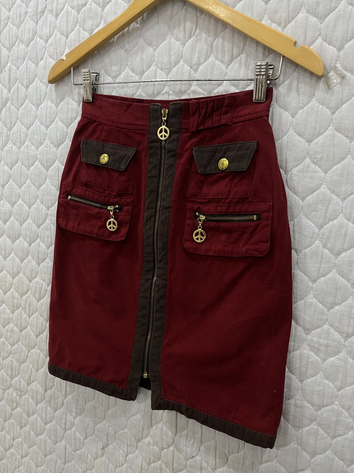 Moschino (Ggg). MOSCHINO MULTI POCKET HYPEBEAST SKIRT Size 24" / US 00 / IT 34 - 2 Thumbnail