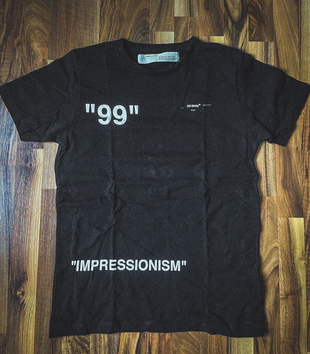 Off white impressionism store t shirt 99