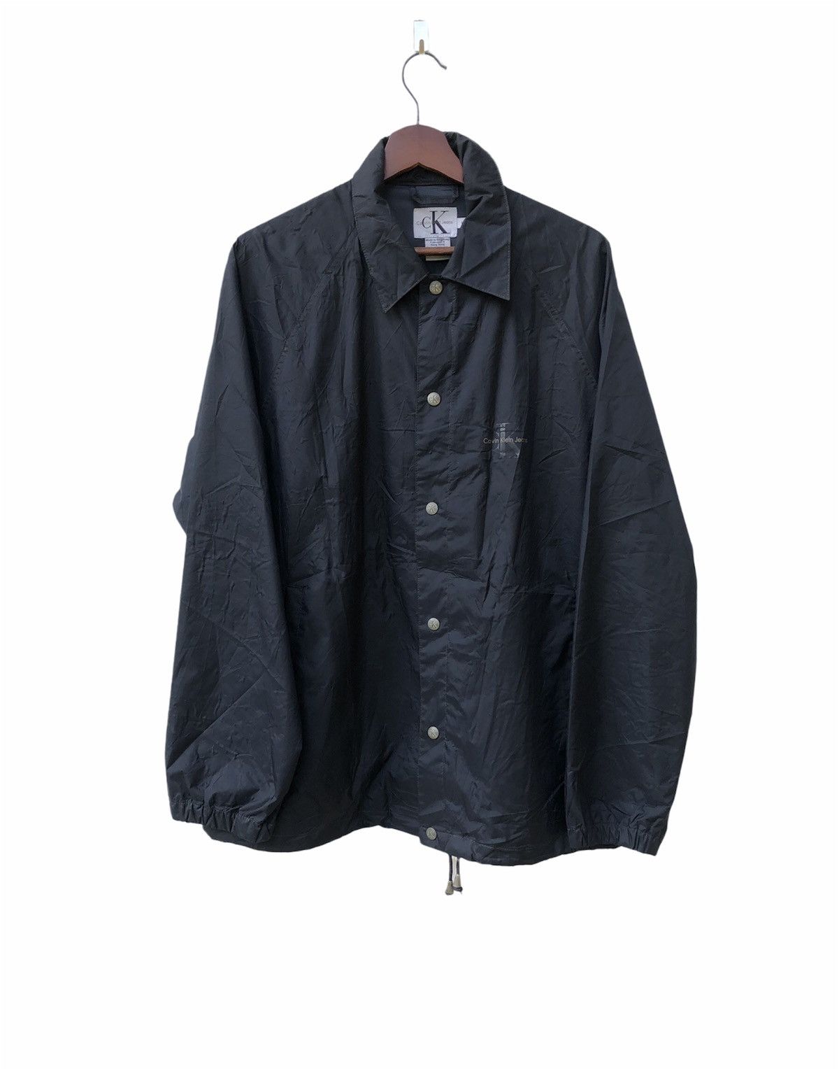 Calvin Klein Calvin klein Jeans spellout jacket Size US L / EU 52-54 / 3 - 1 Thumbnail