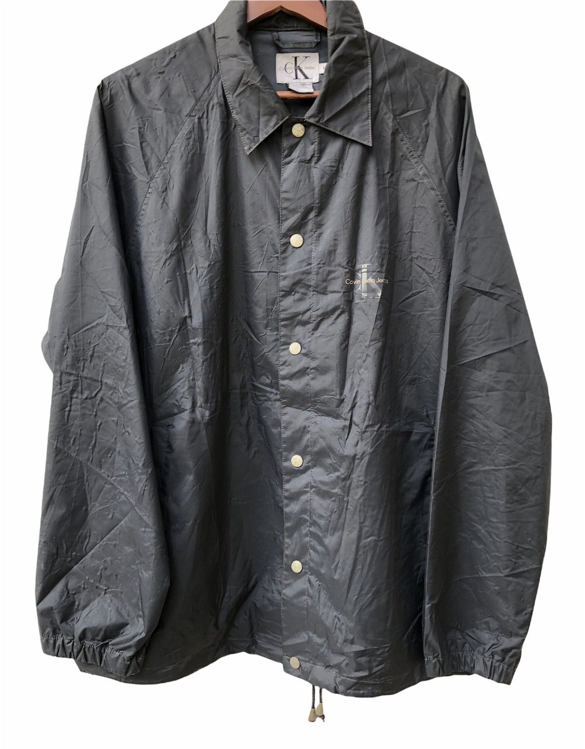 Calvin Klein Calvin klein Jeans spellout jacket Size US L / EU 52-54 / 3 - 3 Thumbnail