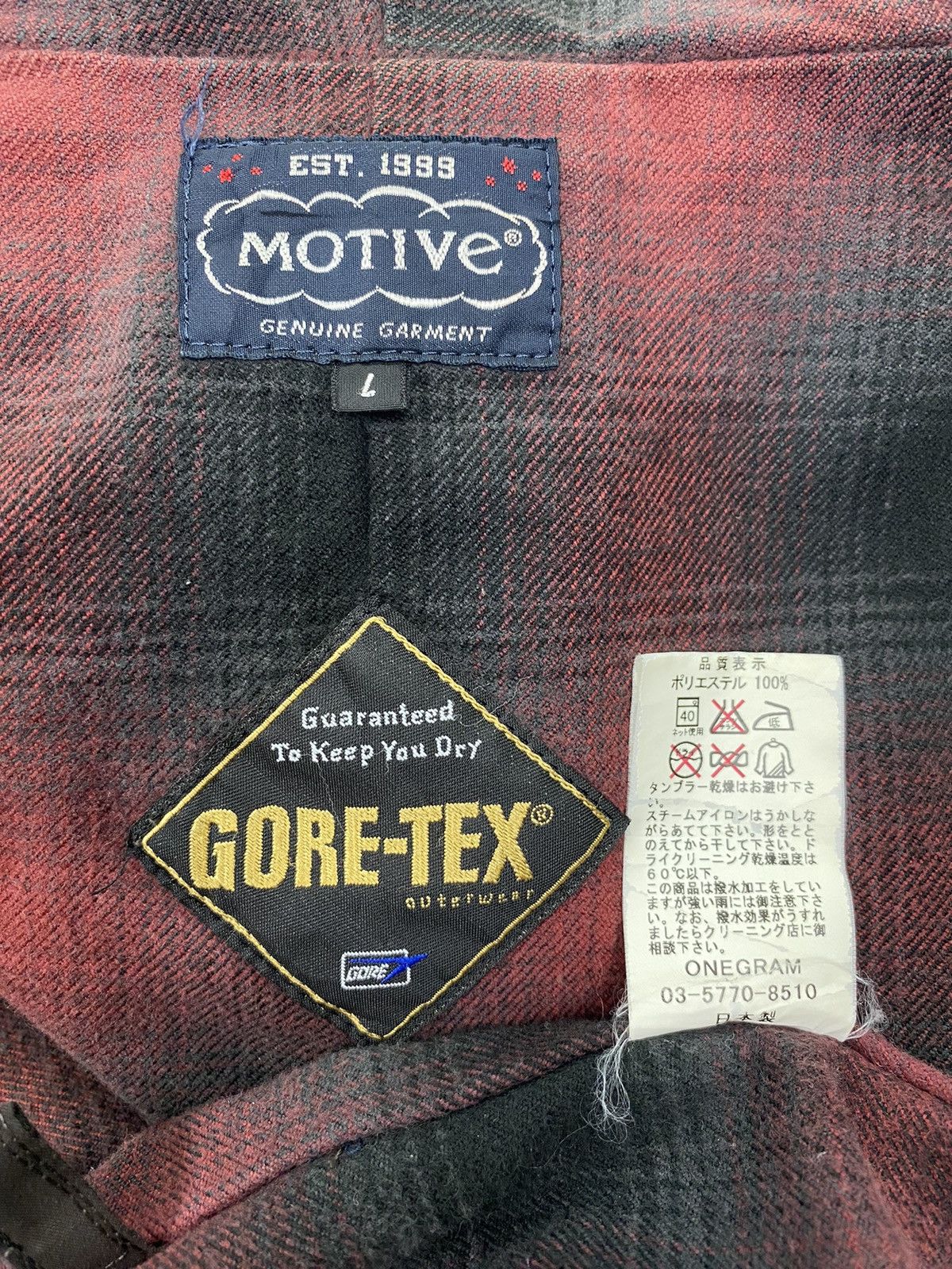 Goretex Motive X Goretex Hooded Jacket Size US M / EU 48-50 / 2 - 12 Thumbnail