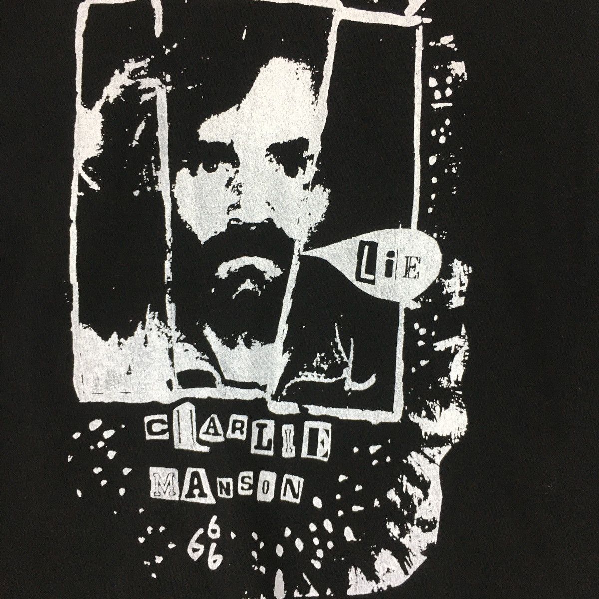 Band Tees × Vintage Vintage Charles Milles Manson Size US M / EU 48-50 / 2 - 2 Thumbnail