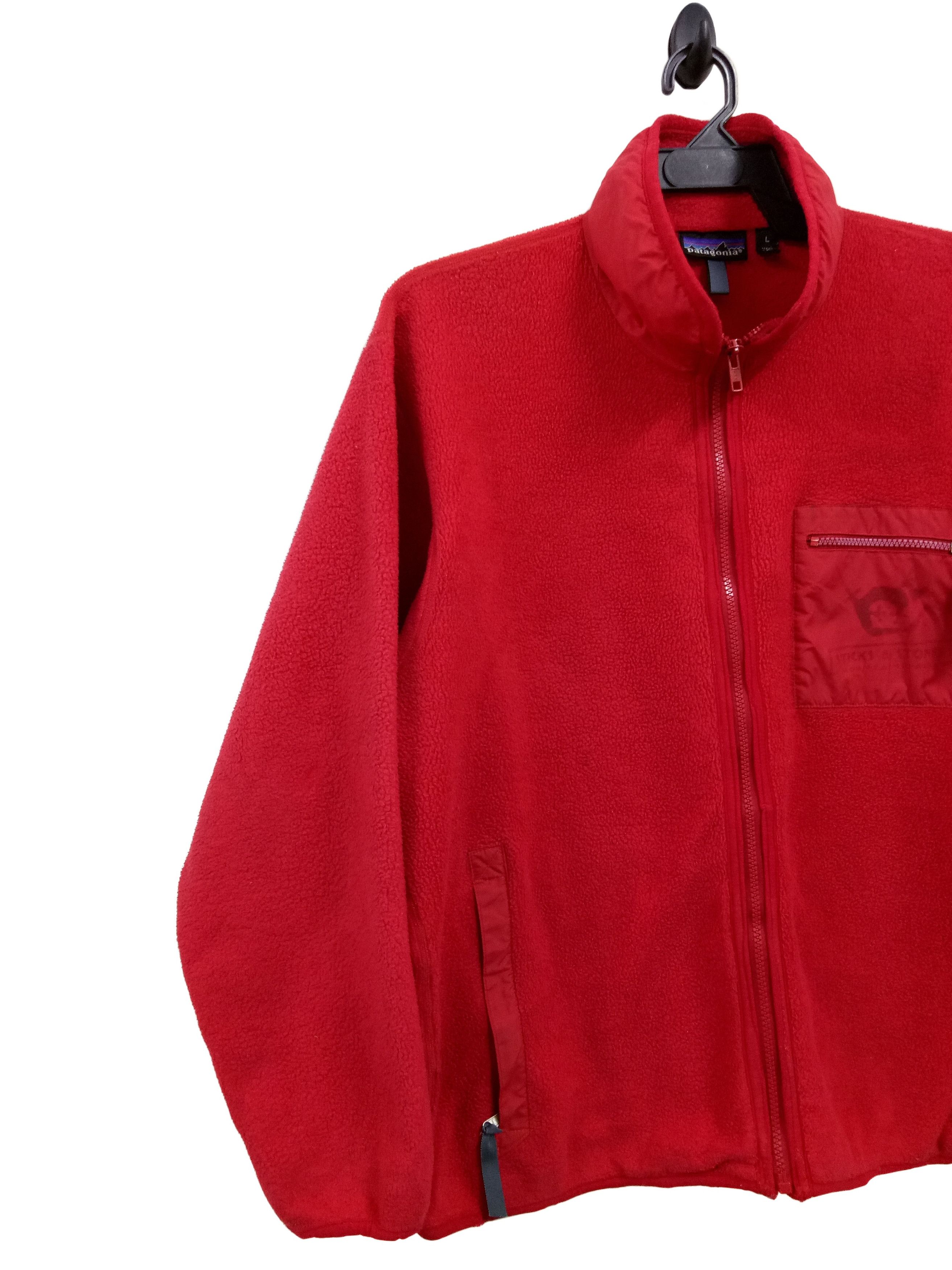 Patagonia 🔥🔥🔥Vintage Patagonia Deep Pile Retro X Fleece RED Jacket Size US L / EU 52-54 / 3 - 6 Thumbnail