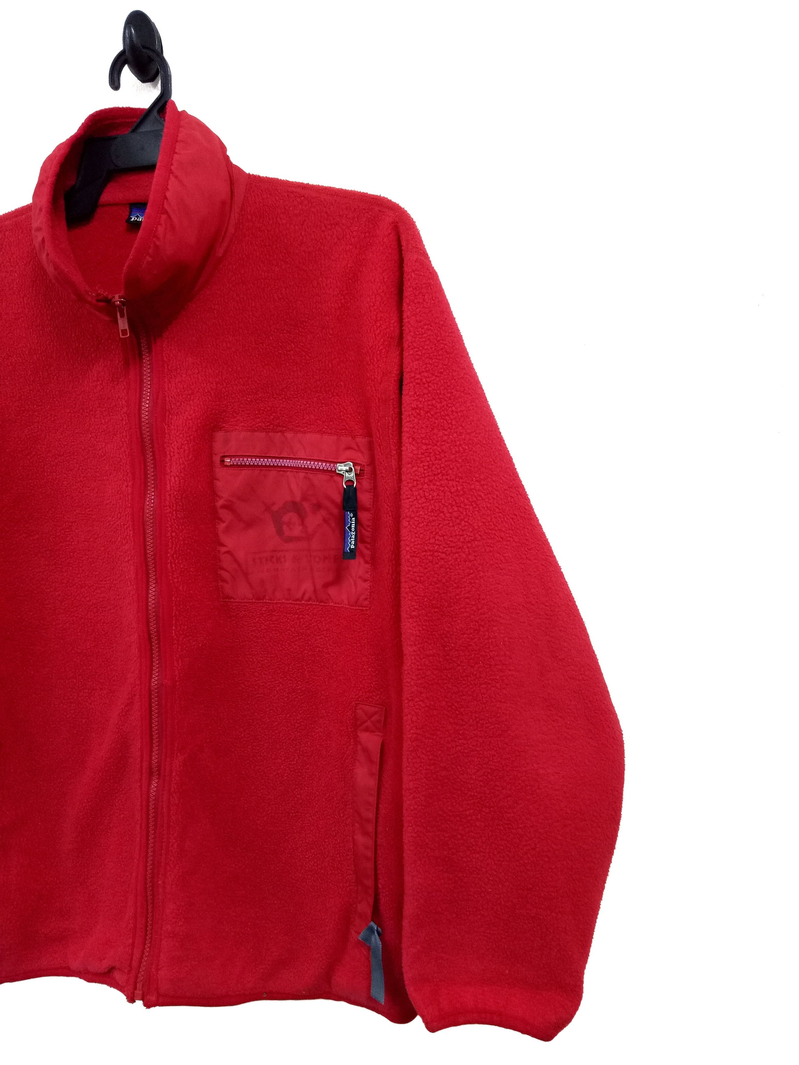 Patagonia 🔥🔥🔥Vintage Patagonia Deep Pile Retro X Fleece RED Jacket Size US L / EU 52-54 / 3 - 7 Thumbnail