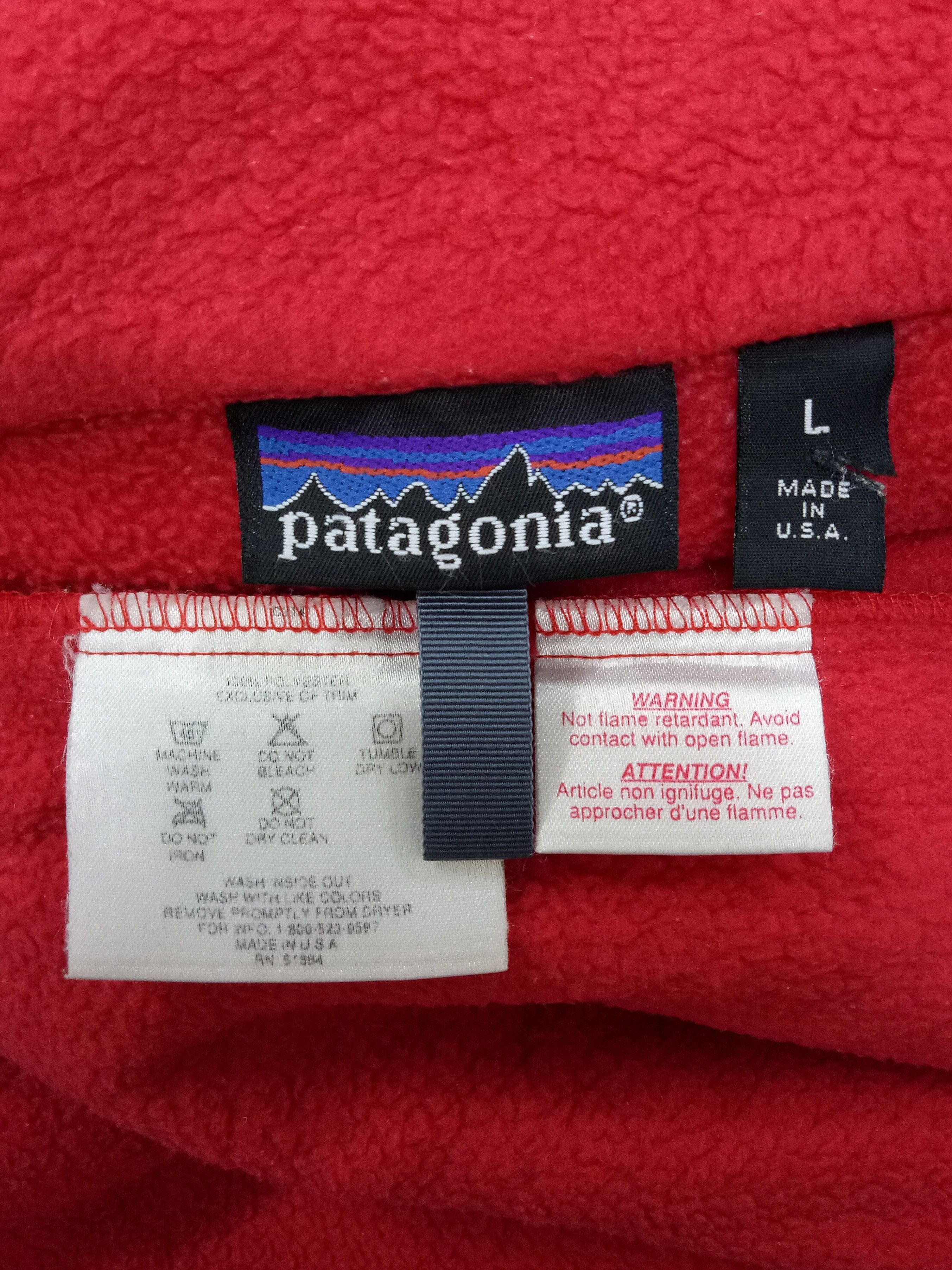 Patagonia 🔥🔥🔥Vintage Patagonia Deep Pile Retro X Fleece RED Jacket Size US L / EU 52-54 / 3 - 10 Thumbnail