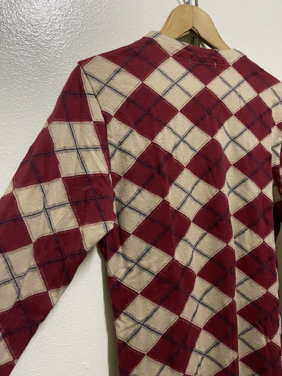 Boycott × Japanese Brand Boycott Cardigan Tartan Japan Size US L / EU 52-54 / 3 - 8 Thumbnail