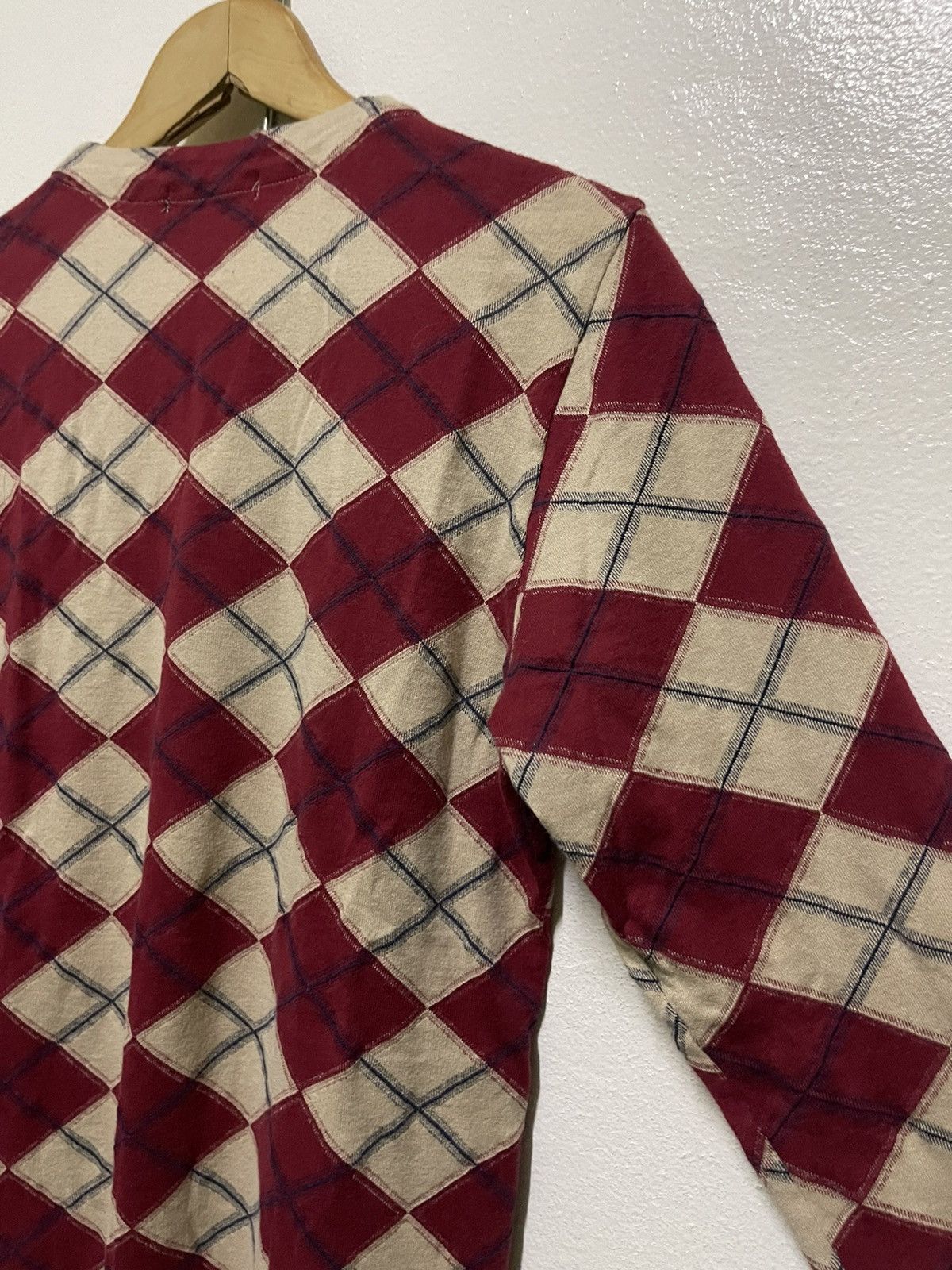 Boycott × Japanese Brand Boycott Cardigan Tartan Japan Size US L / EU 52-54 / 3 - 10 Thumbnail