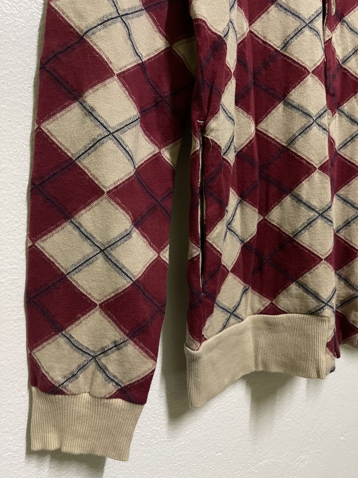 Boycott × Japanese Brand Boycott Cardigan Tartan Japan Size US L / EU 52-54 / 3 - 3 Thumbnail