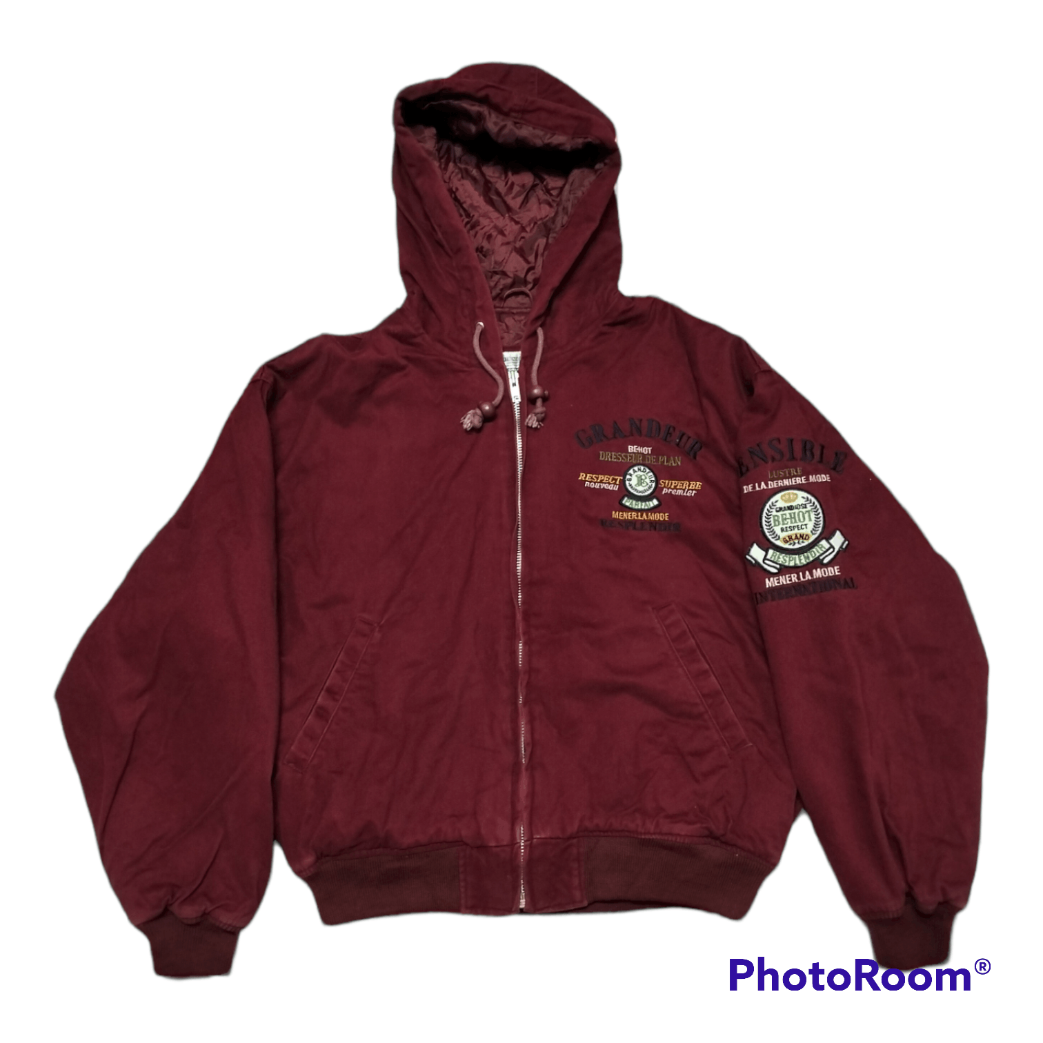 Japanese Brand × Vintage Vtg Japanese brand Populaire Big logo bomber Jacket Size US M / EU 48-50 / 2 - 2 Thumbnail