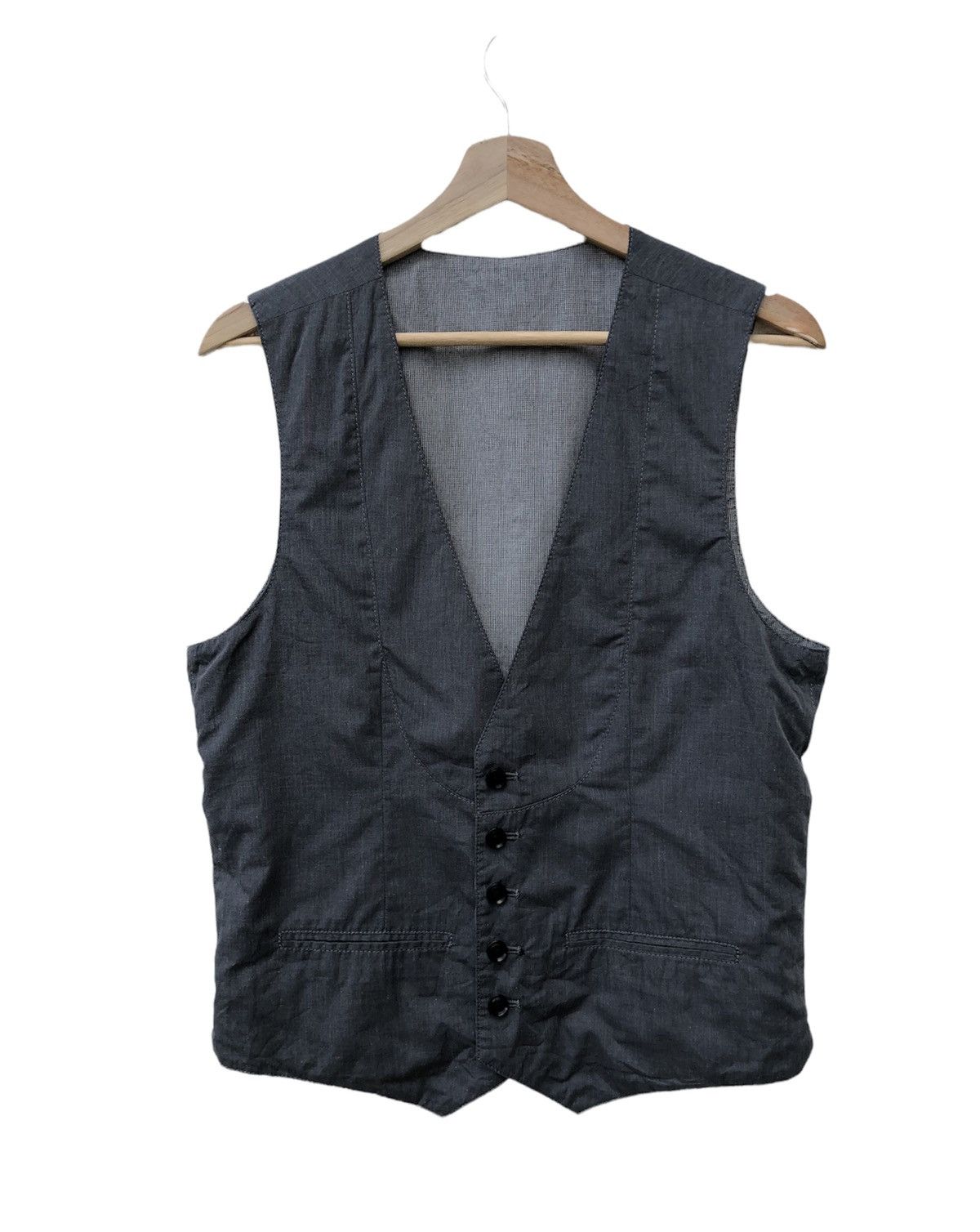ABAHOUSE JAPANESE BRAND ABAH HOUSE REBERSIBLE VEST JACKET Size US M / EU 48-50 / 2 - 1 Thumbnail