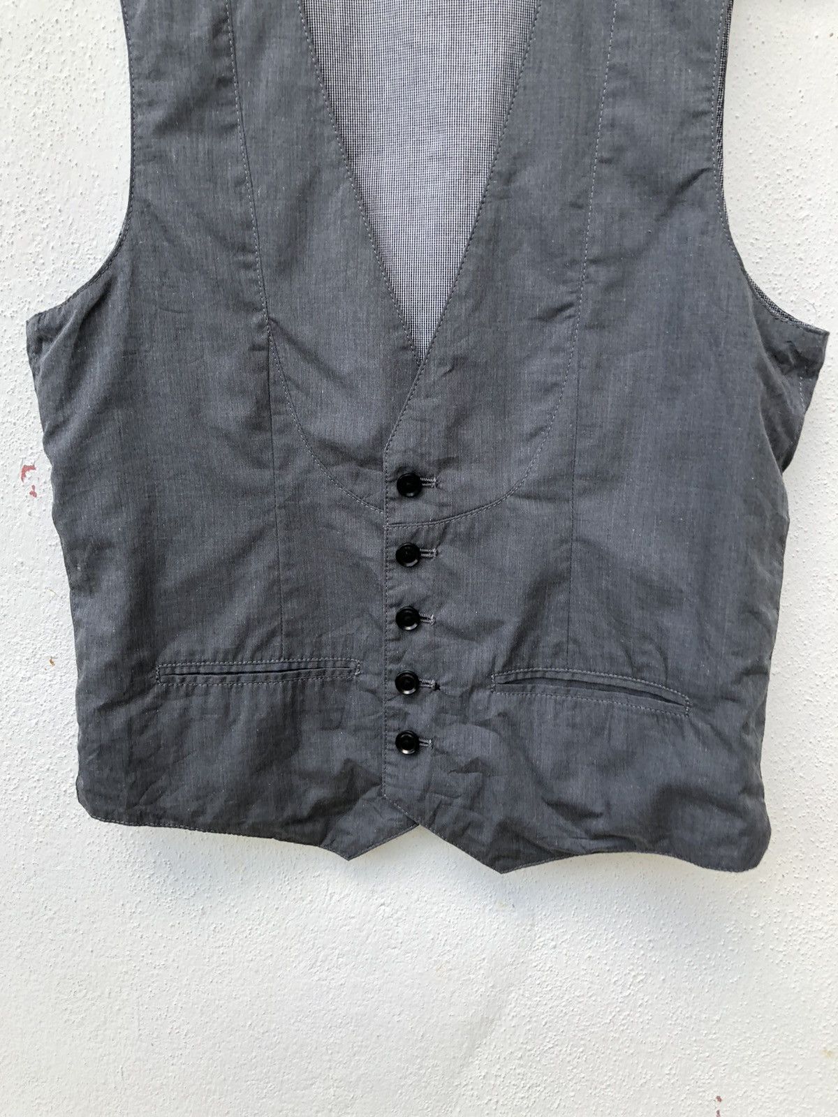 ABAHOUSE JAPANESE BRAND ABAH HOUSE REBERSIBLE VEST JACKET Size US M / EU 48-50 / 2 - 8 Thumbnail