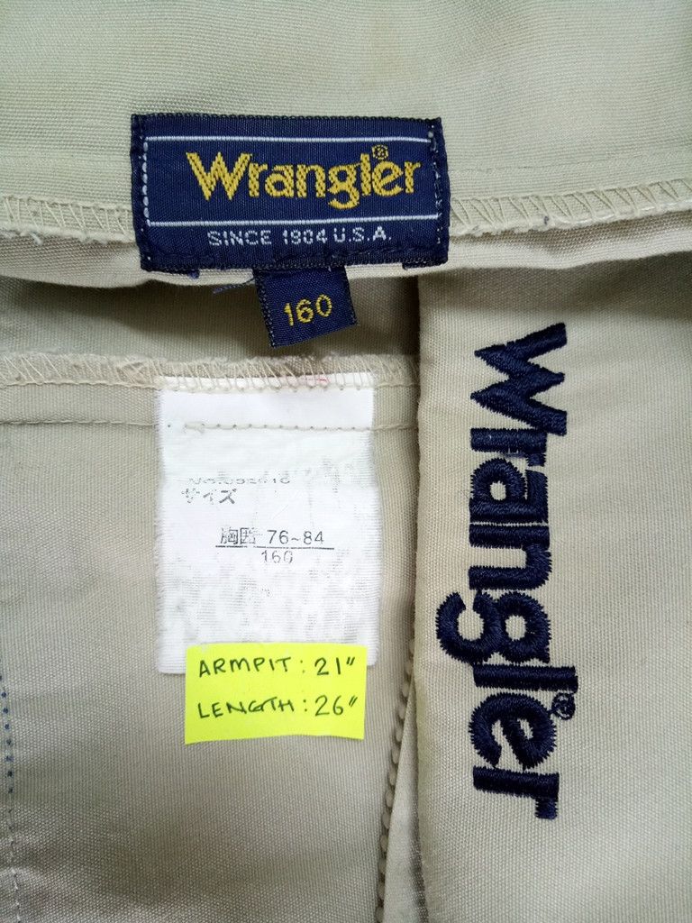 Wrangler 🔥🔥🔥Wrangler Zip Up Vest Jacket Rare Size US M / EU 48-50 / 2 - 10 Thumbnail