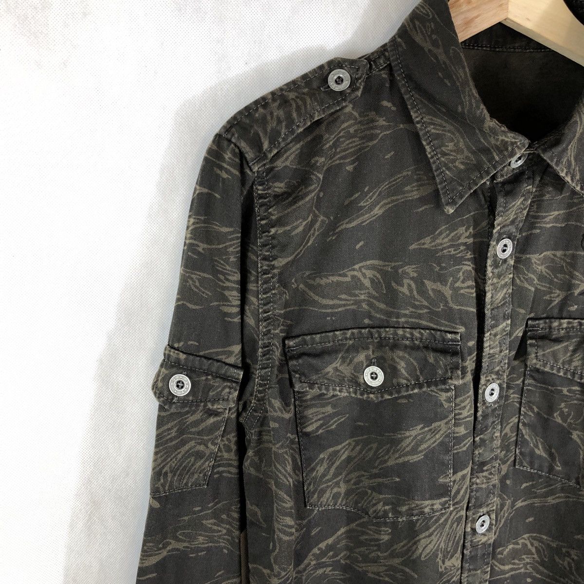 Hysteric Glamour Hysteric Glamour Tiger Camo Skull Army Utility Shirt Size US M / EU 48-50 / 2 - 4 Thumbnail