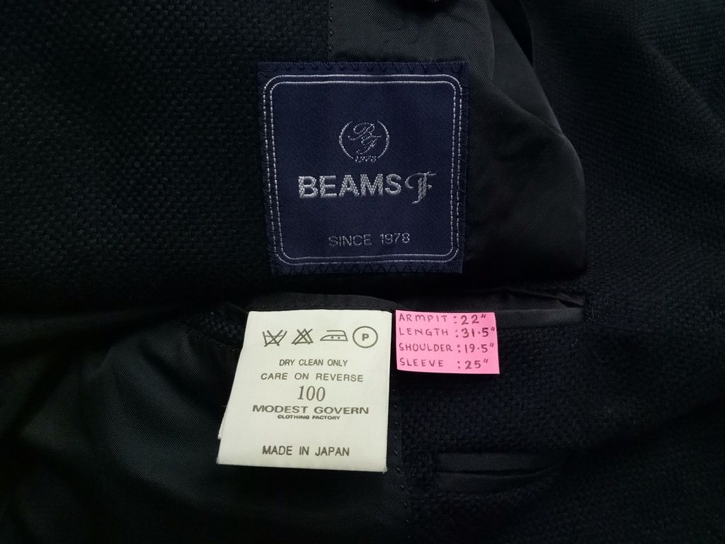Beams Plus 🔥Beams F Made in Japan Button Up Jacket Blazer Rare Design Size US M / EU 48-50 / 2 - 7 Thumbnail