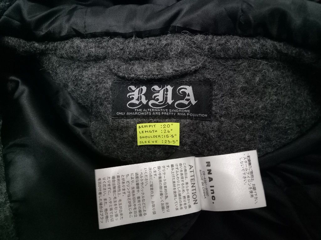 Japanese Brand 🔥RNA The Alternative Anarchists Wool Jacket Wood Button Size US M / EU 48-50 / 2 - 19 Thumbnail