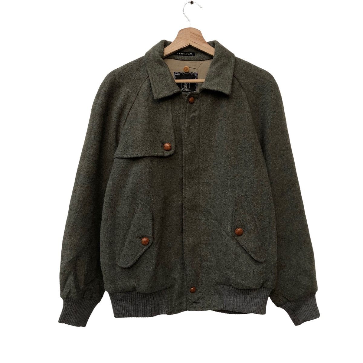 Playboy 🔥Vintage Playboy Tweed Jacket Size US S / EU 44-46 / 1 - 1 Thumbnail