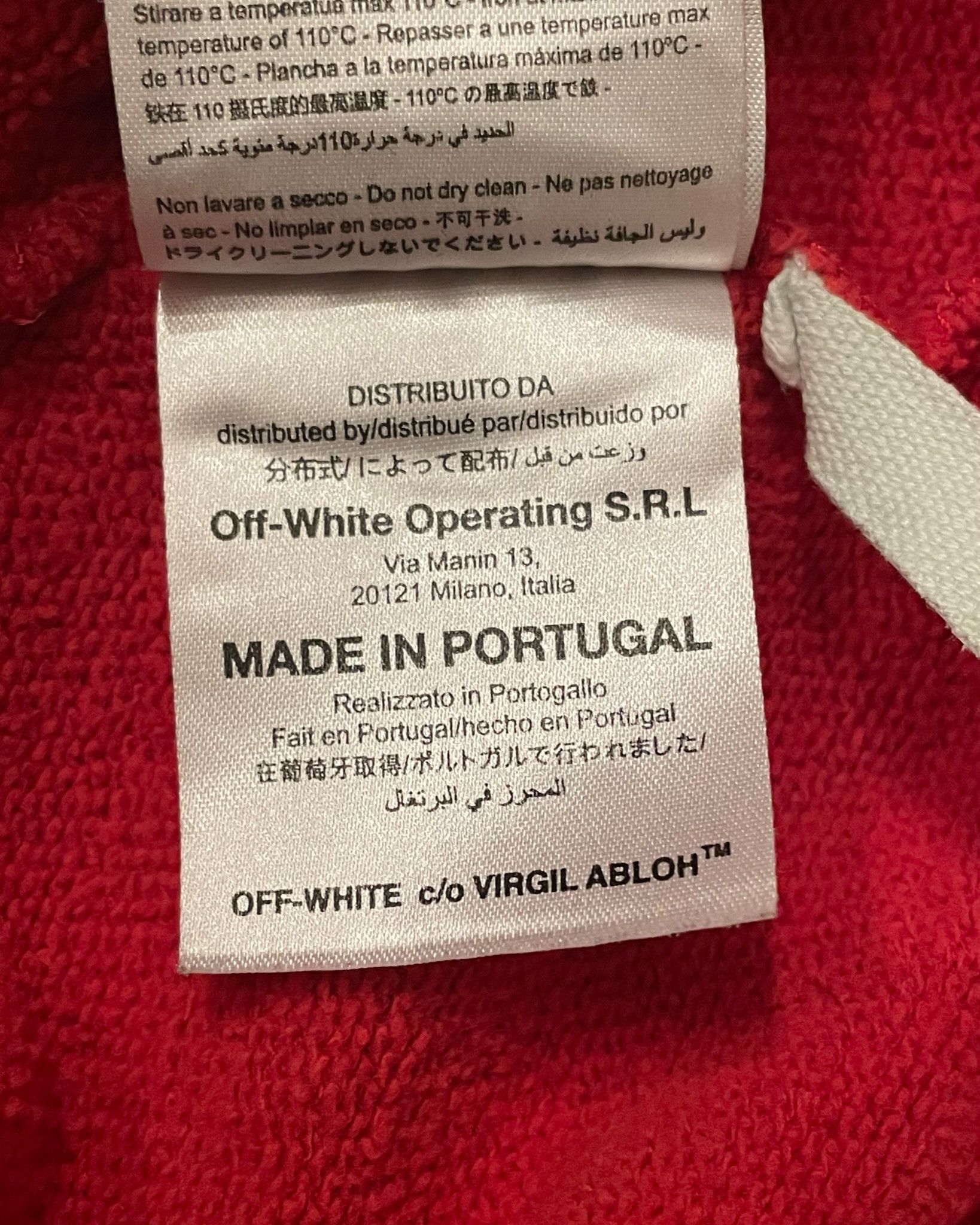 Midnight Studios × Off-White VINTAGE Virgil Off White X Midnight Studios Hoodie Size US M / EU 48-50 / 2 - 9 Thumbnail