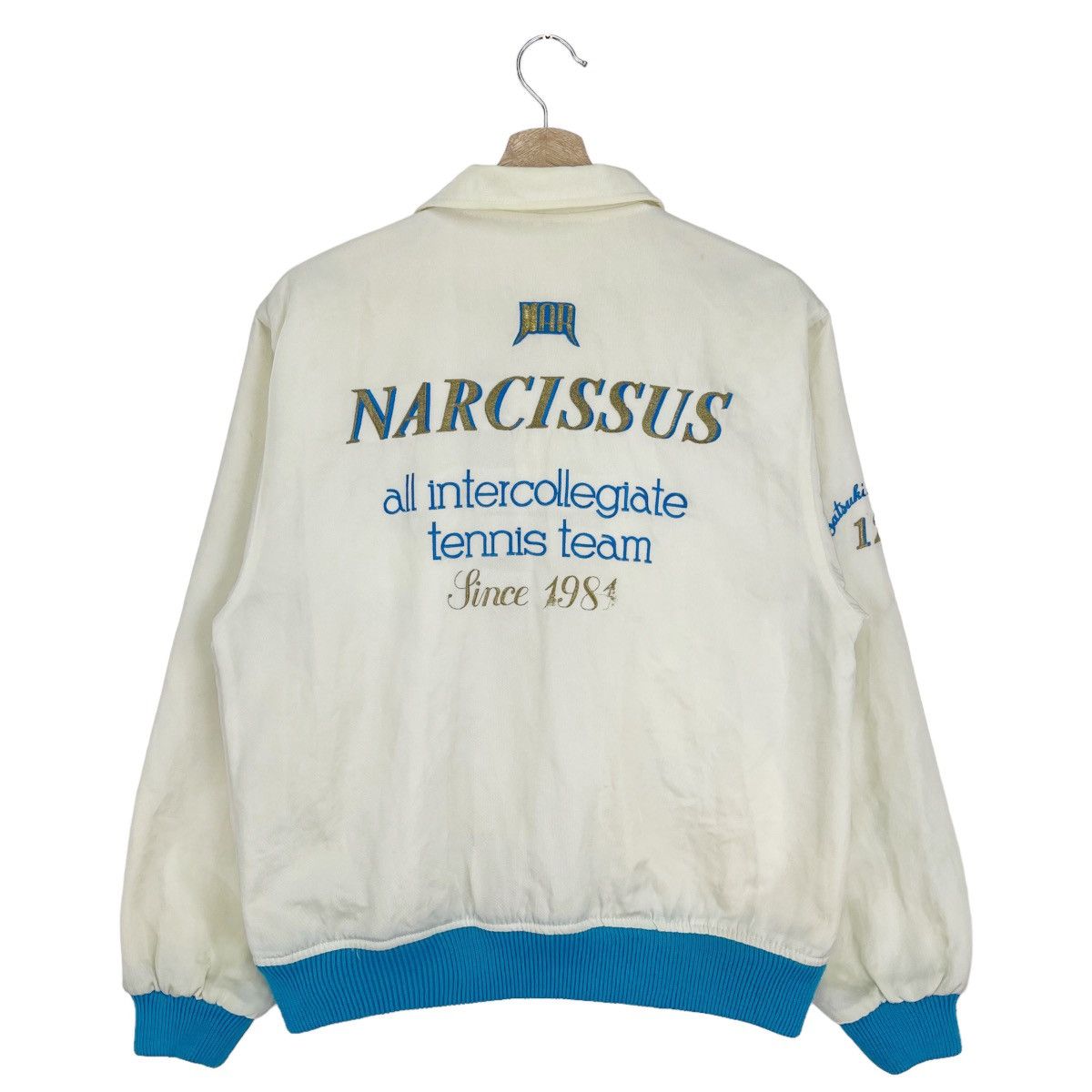 Vintage Narcissus intercollegiate Tennis team Varsity