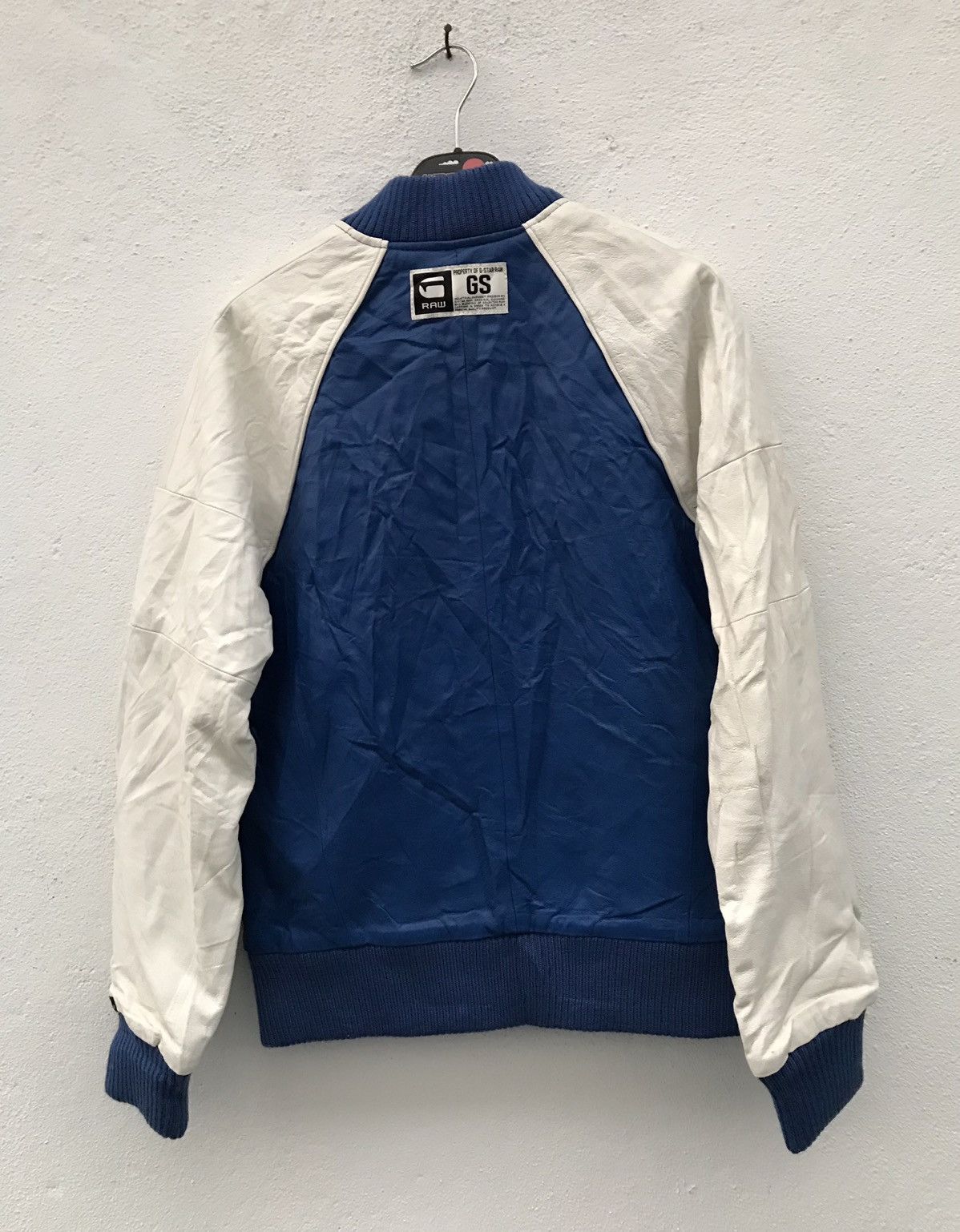 G-Star G Star Raw Baseball Leather Jacket Size US L / EU 52-54 / 3 - 11 Thumbnail